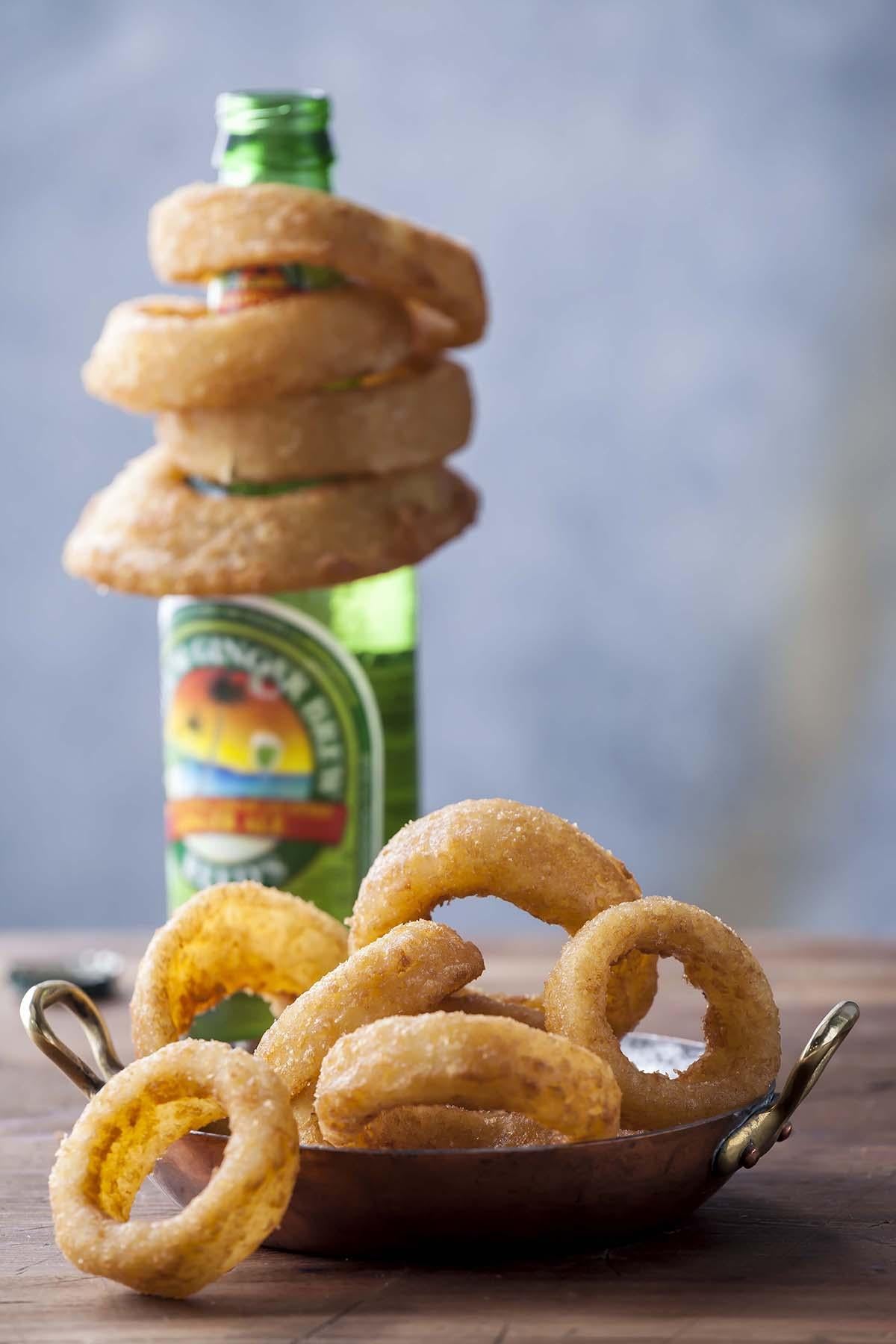 5/8 Inch Beer Battered Onion Rings