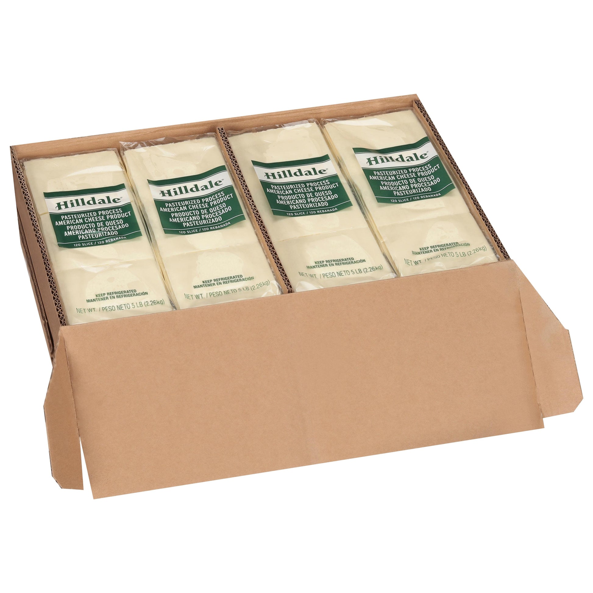 120 Slices White American Cheese