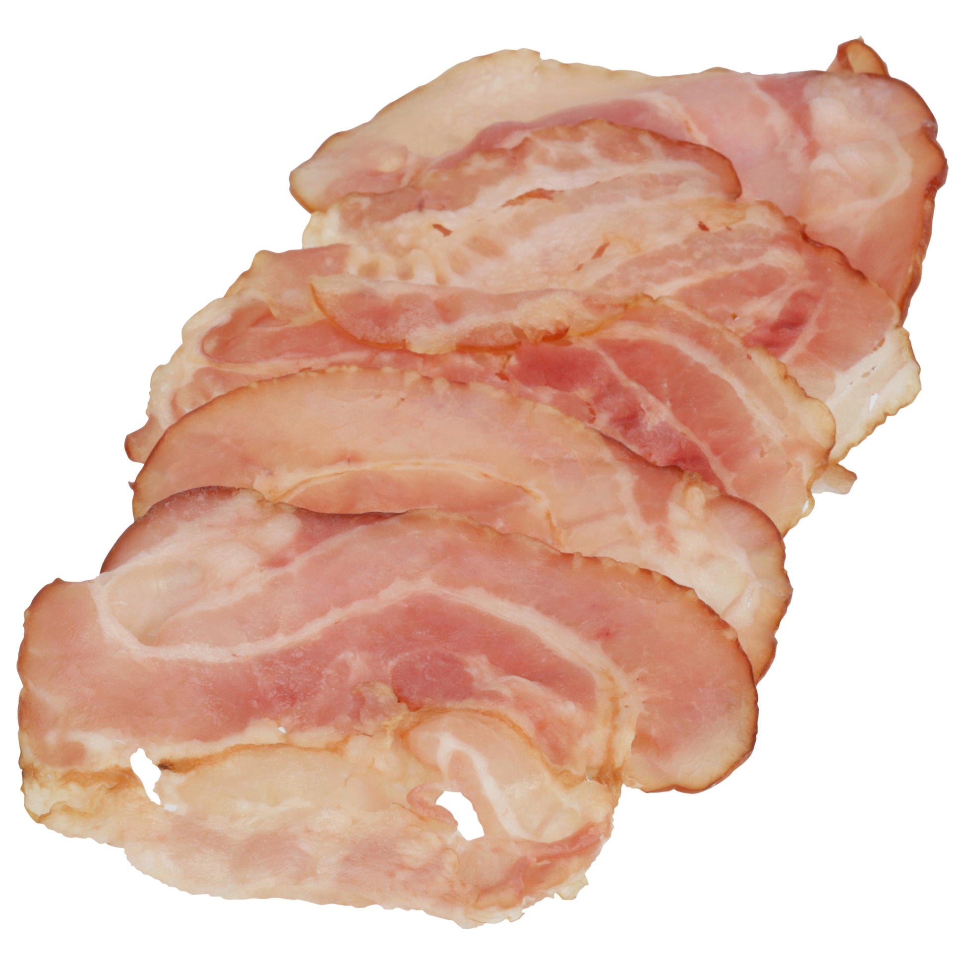 Fully Cooked Round Bacon Slices