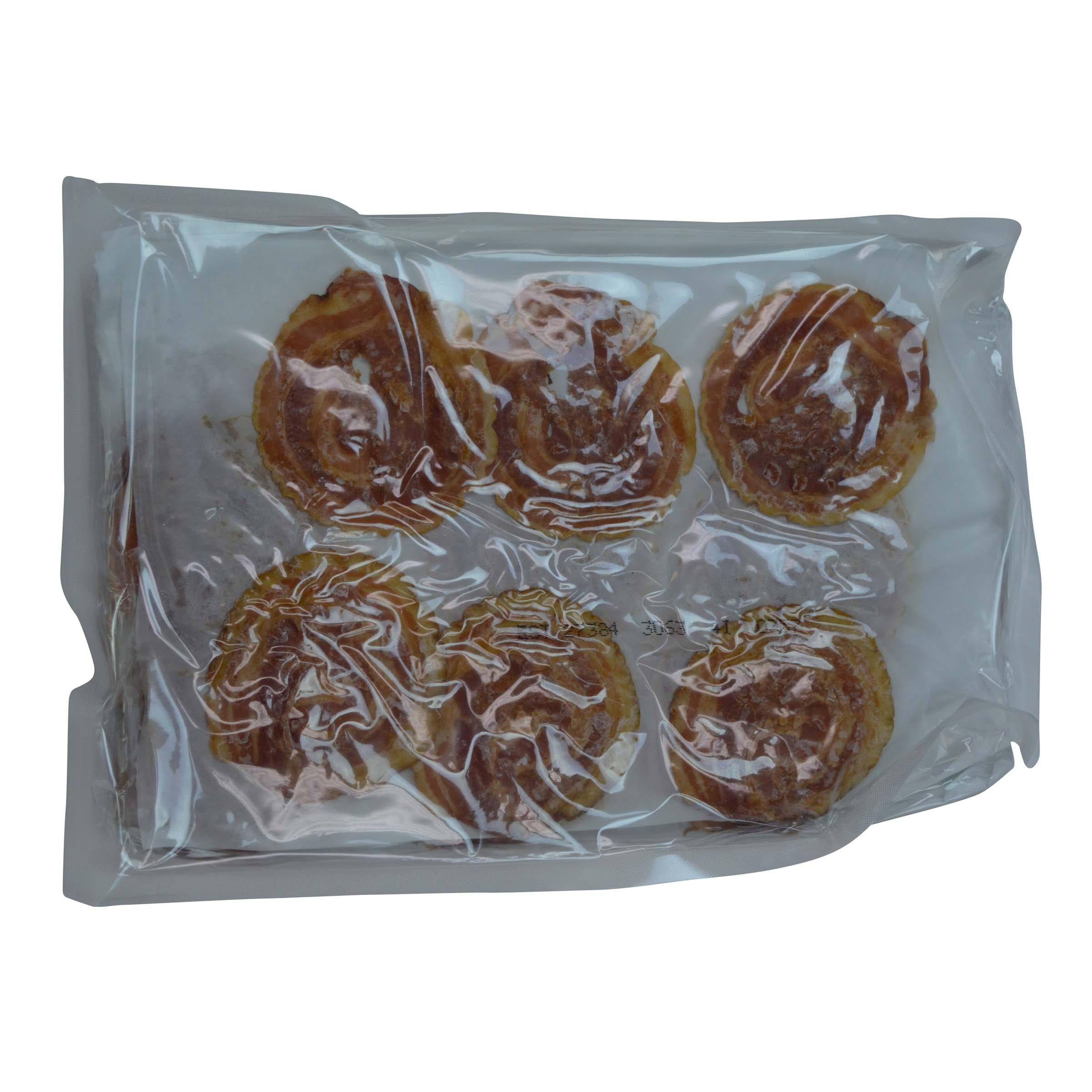 Fully Cooked Round Bacon Slices