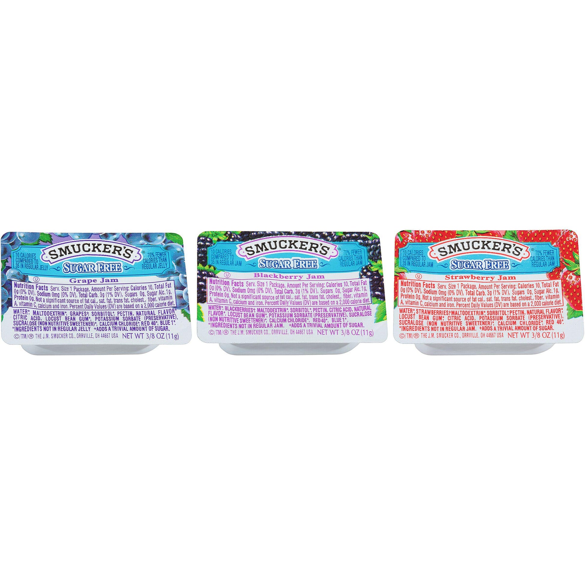 Sugar Free Assorted Jam Cups
