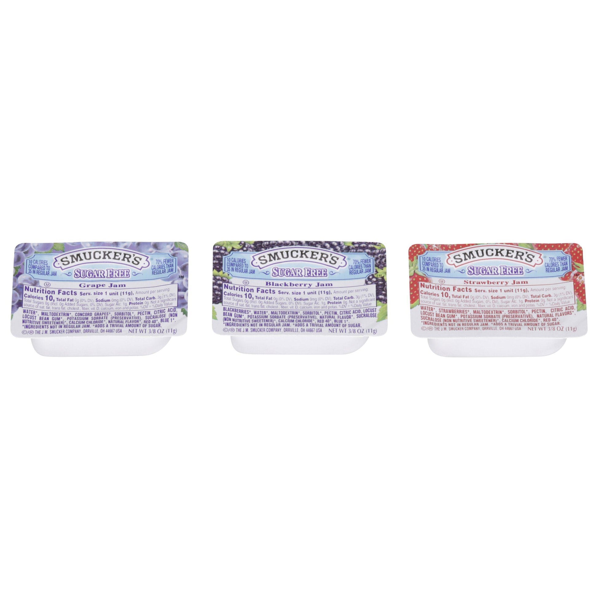 Sugar Free Assorted Jam Cups