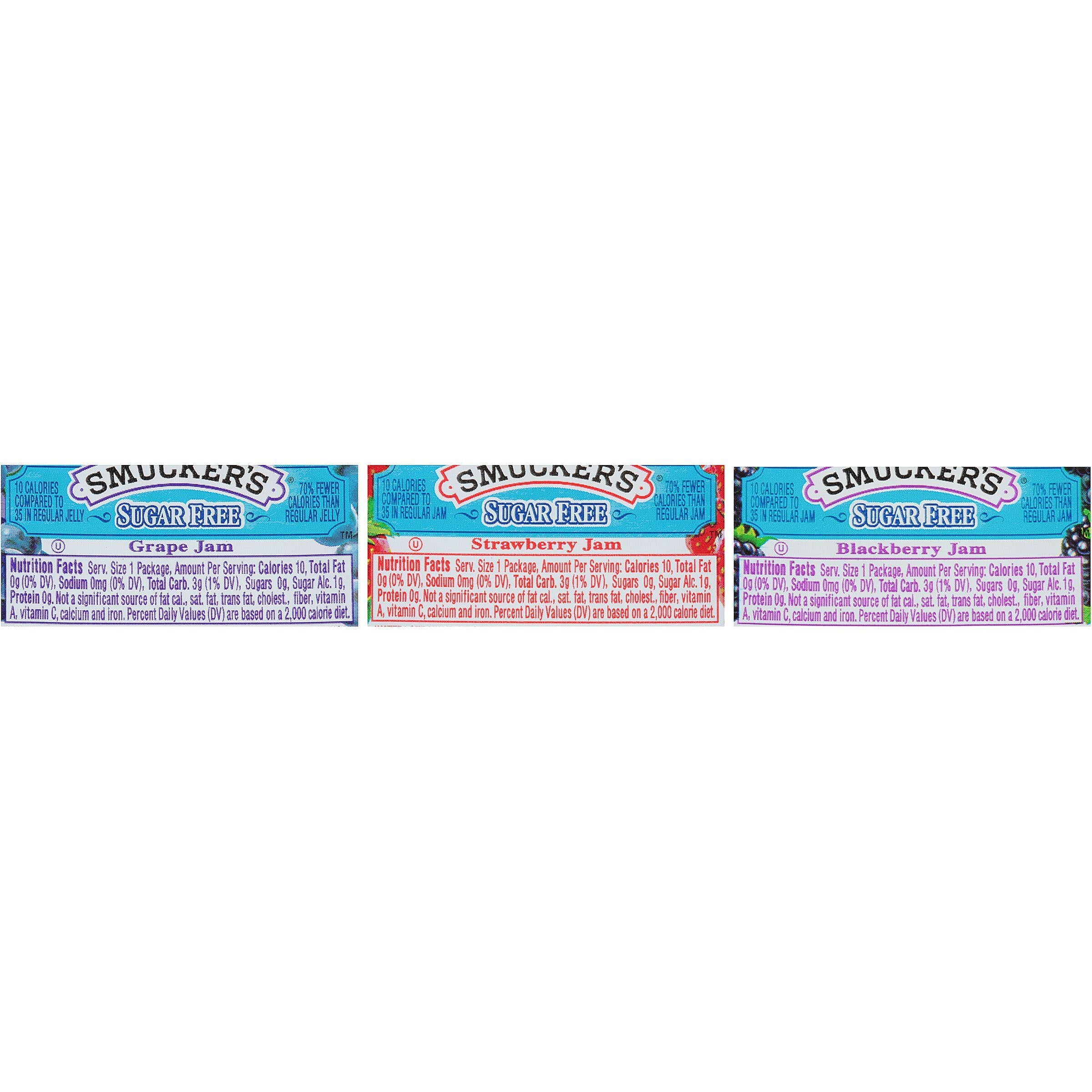 Sugar Free Assorted Jam Cups