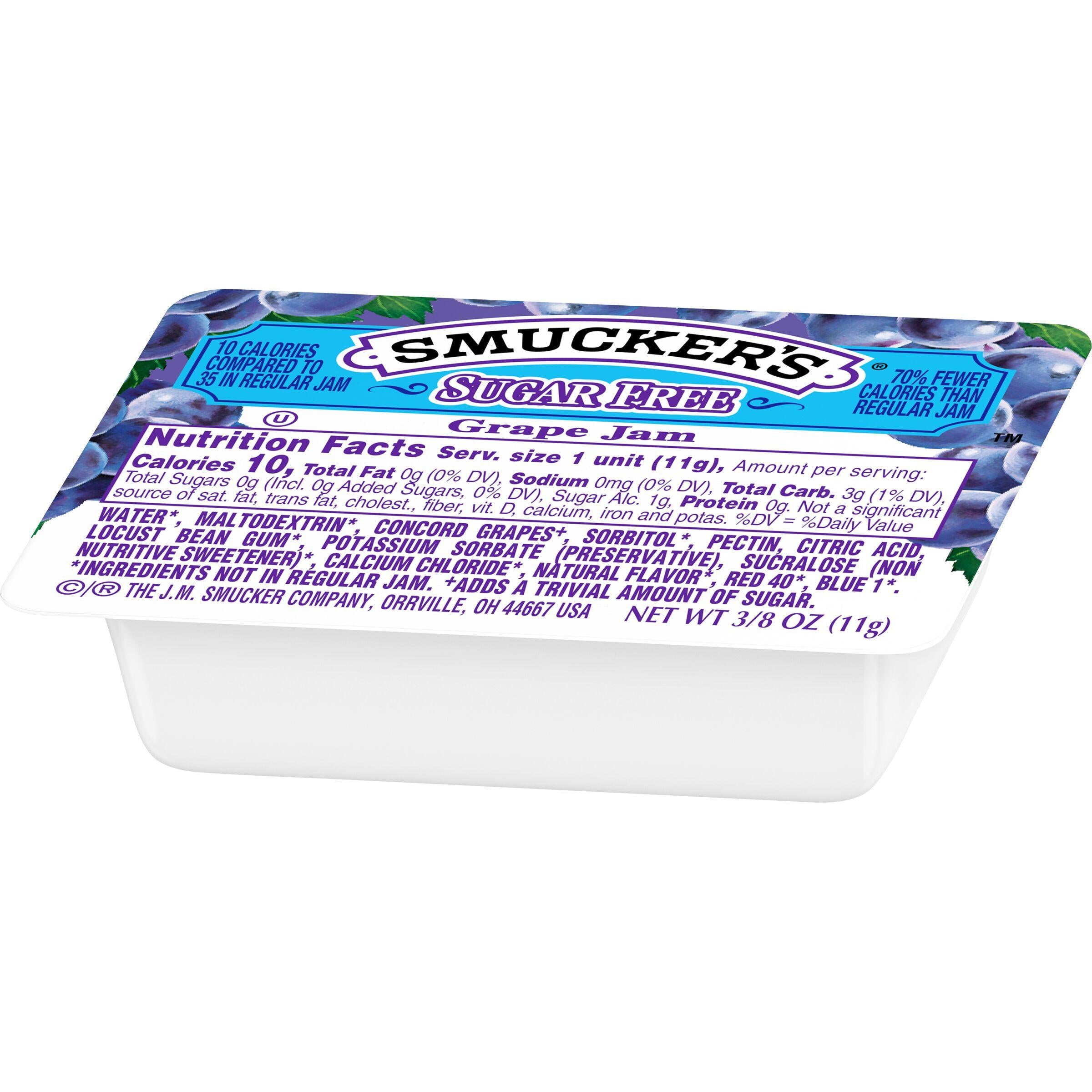 Sugar Free Assorted Jam Cups