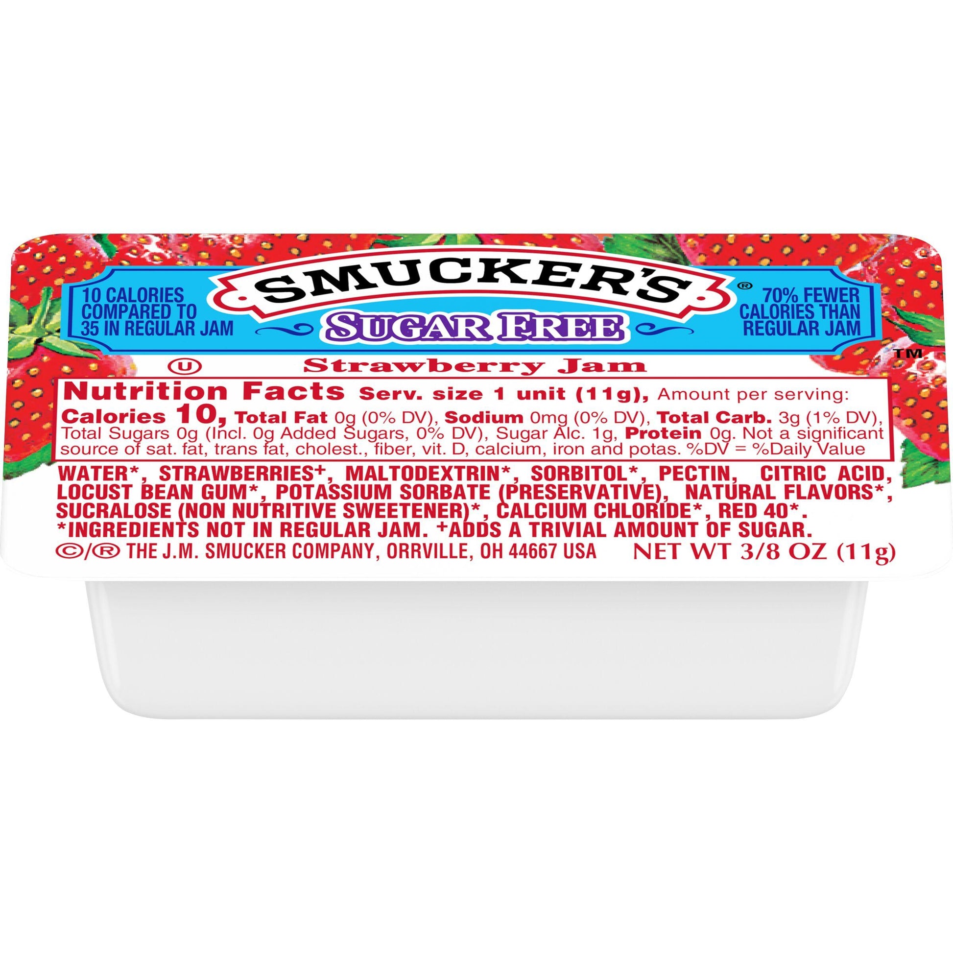 Sugar Free Assorted Jam Cups