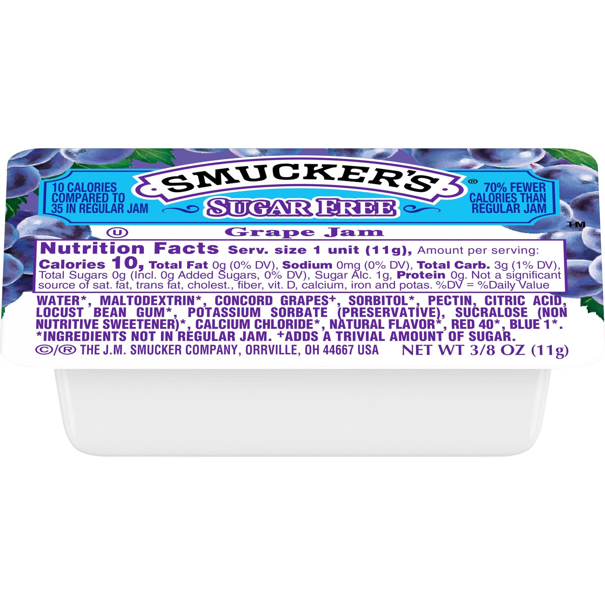 Sugar Free Assorted Jam Cups