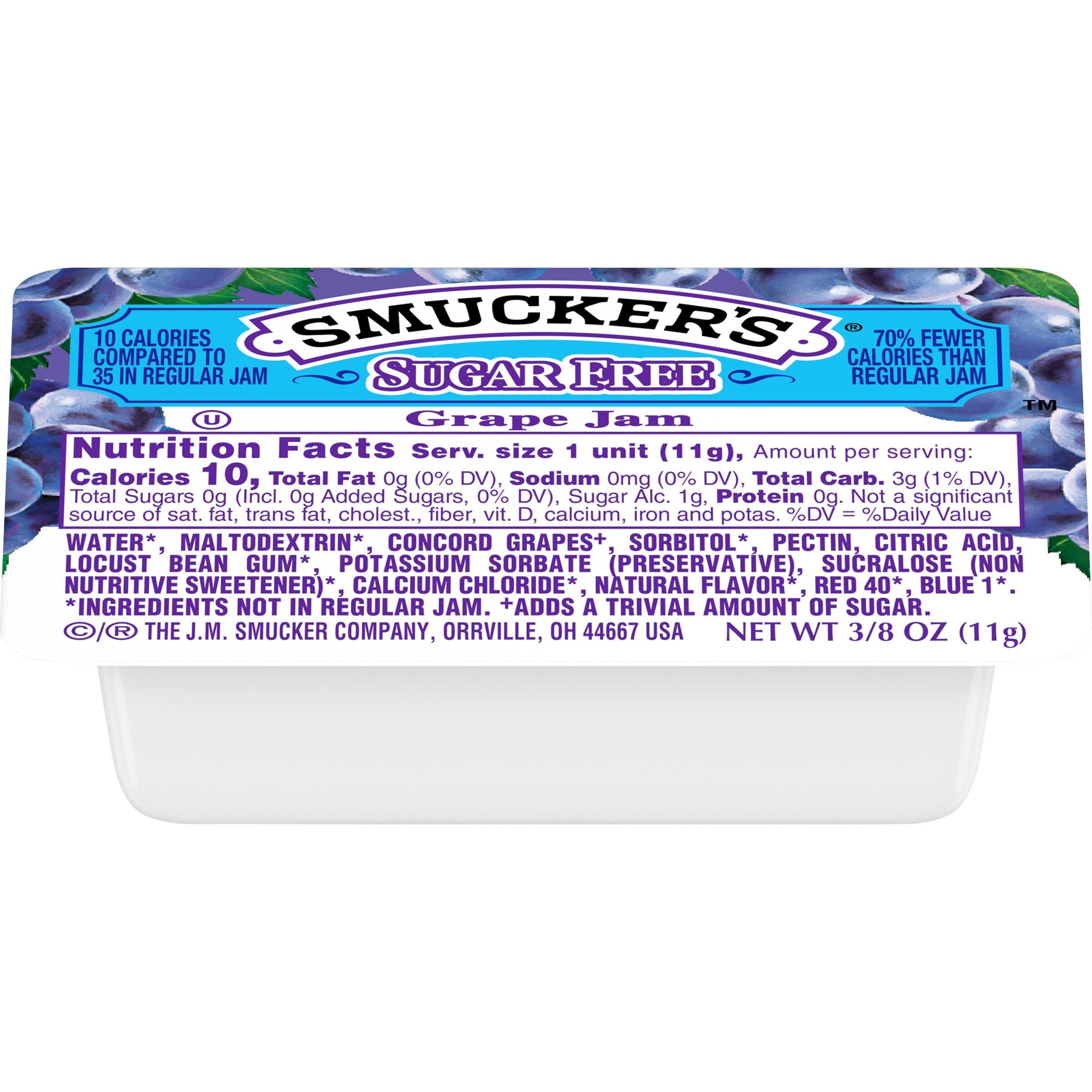 Sugar Free Assorted Jam Cups