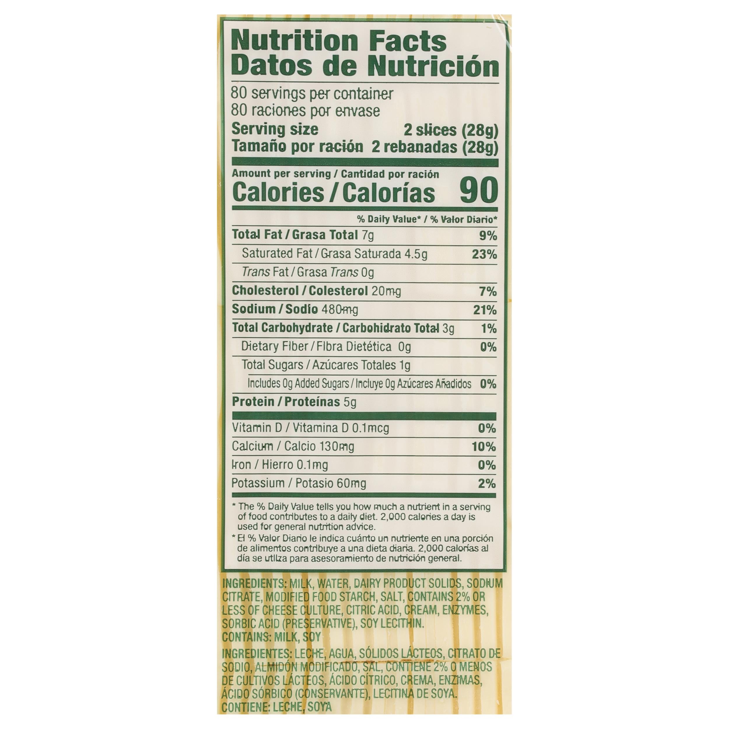 160 Slice White American Cheese