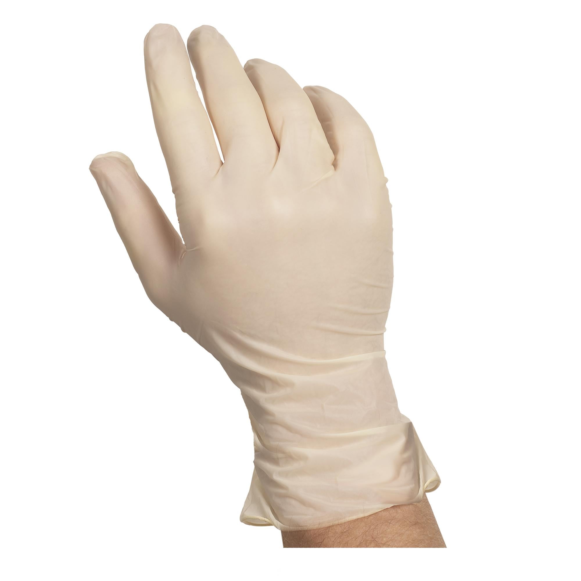 Gloves Latex Powdered Medium