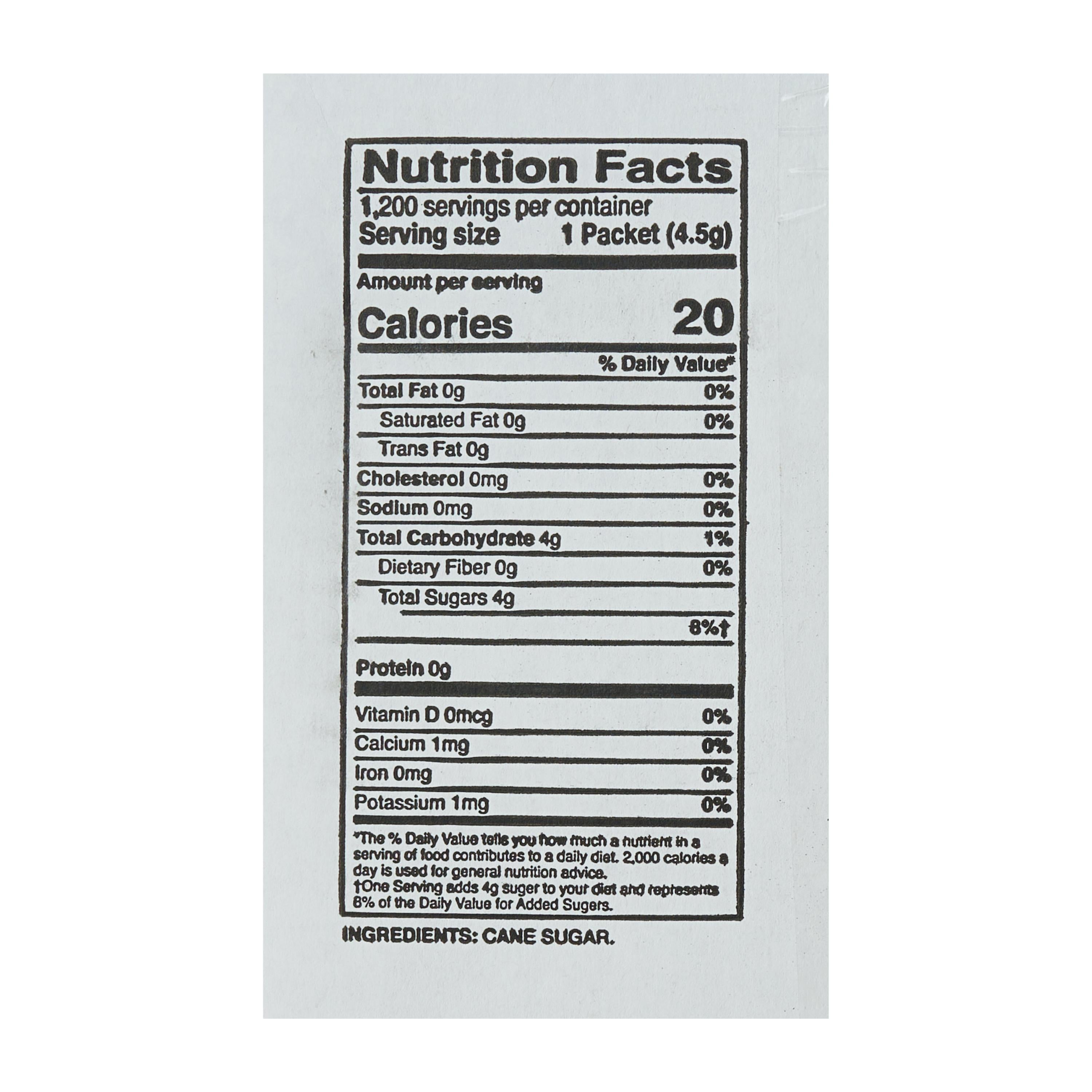 Sugar in the Raw Packets