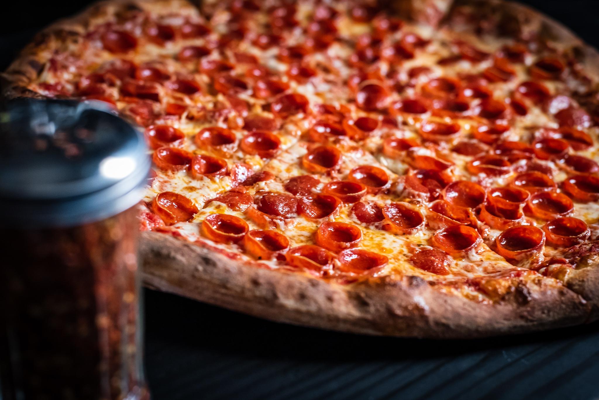 * Char Sliced Pepperoni
