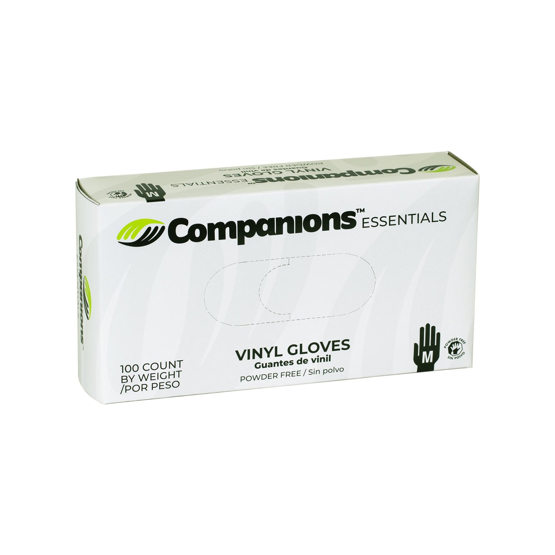 * Gloves Vinyl Powder Free Medium
