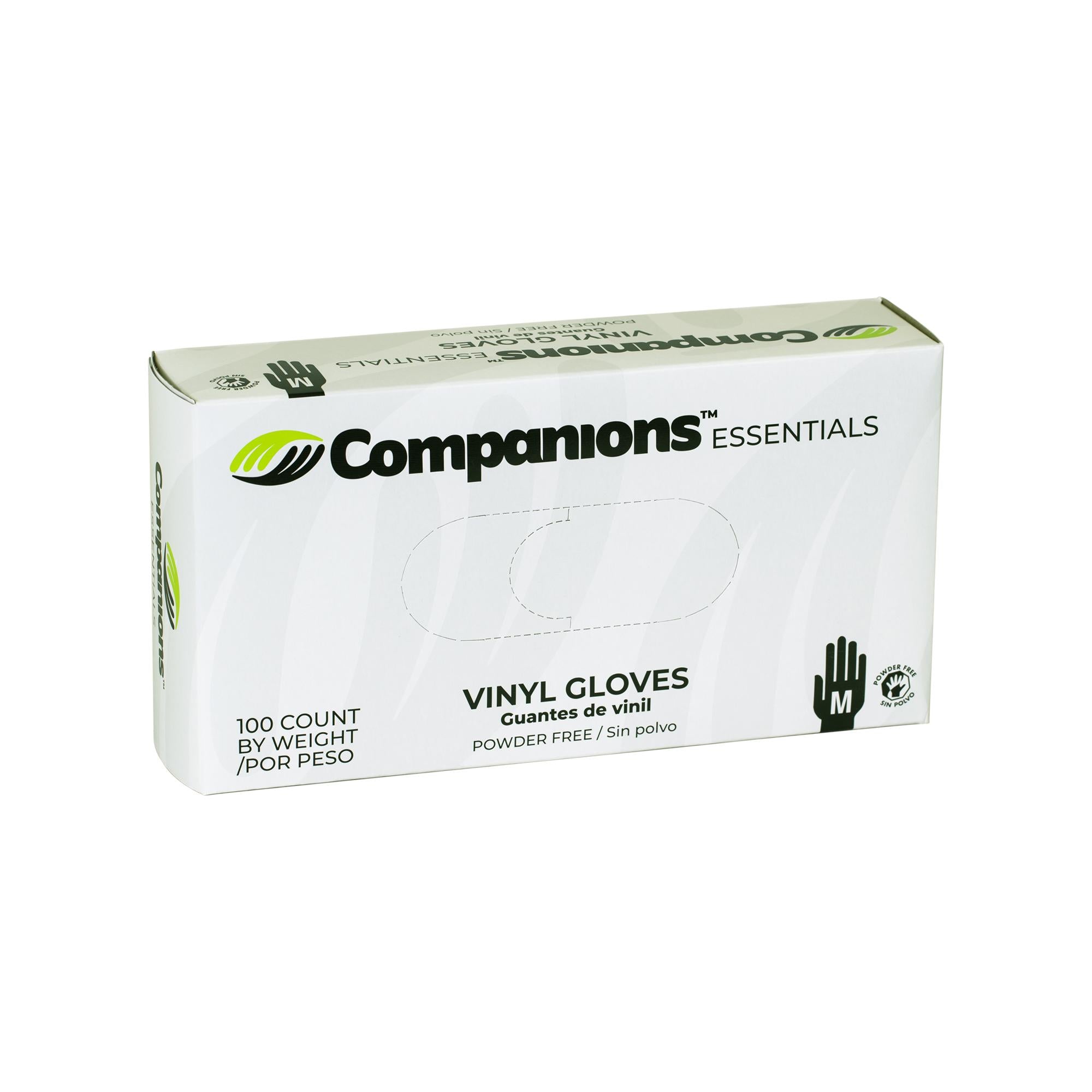 * Gloves Vinyl Powder Free Medium