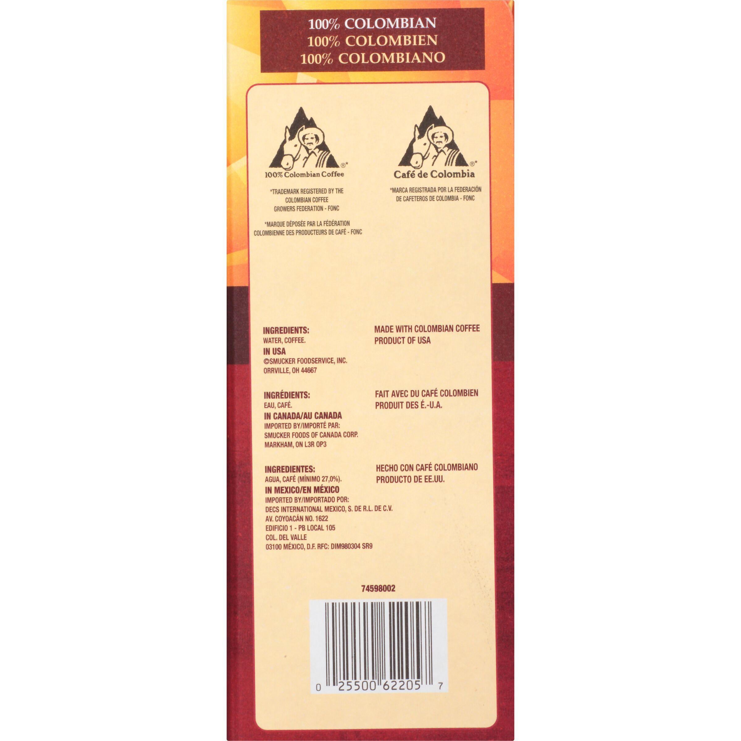 * Frozen 2L Colombian Coffee