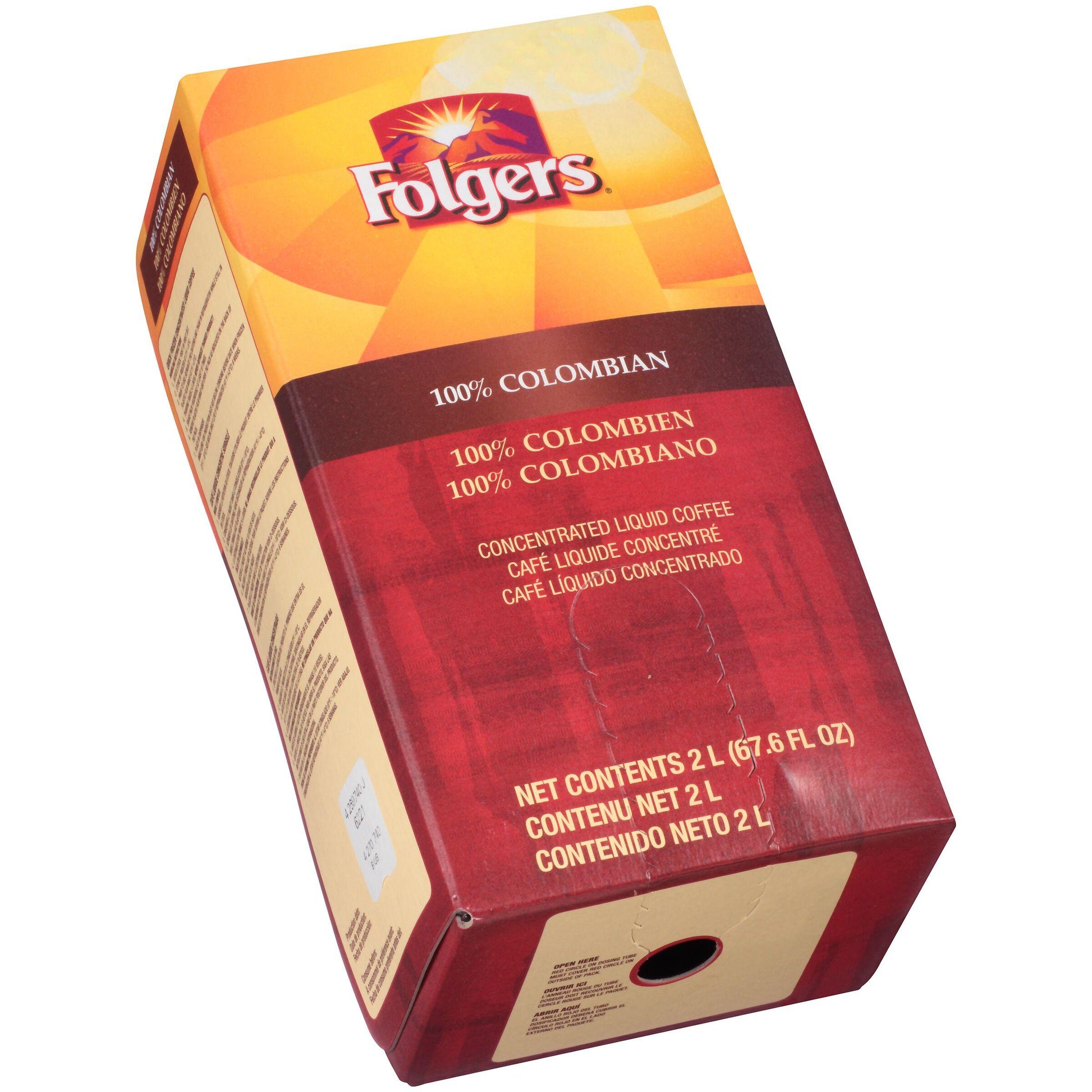 * Frozen 2L Colombian Coffee