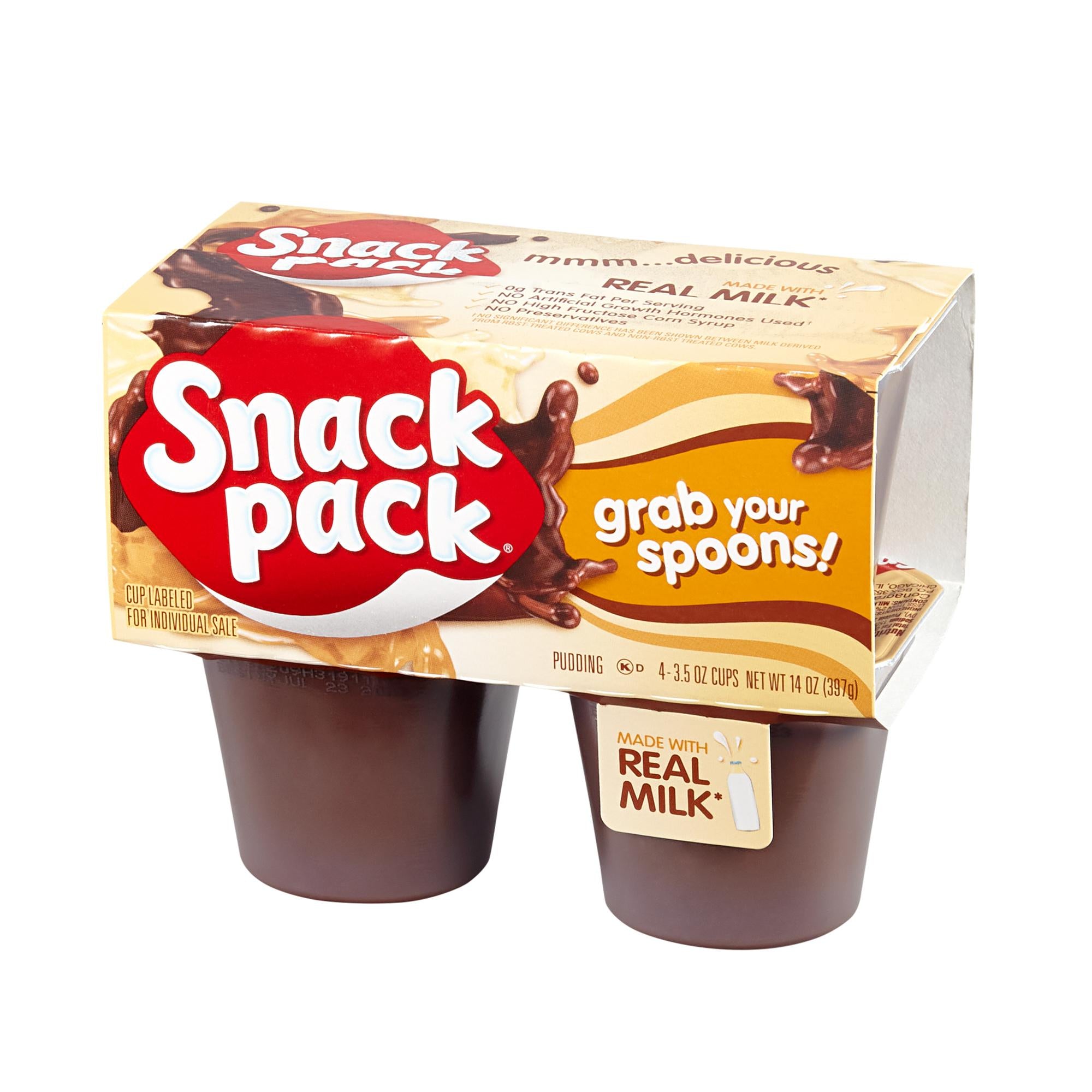 Chocolate Pudding Snack Pack