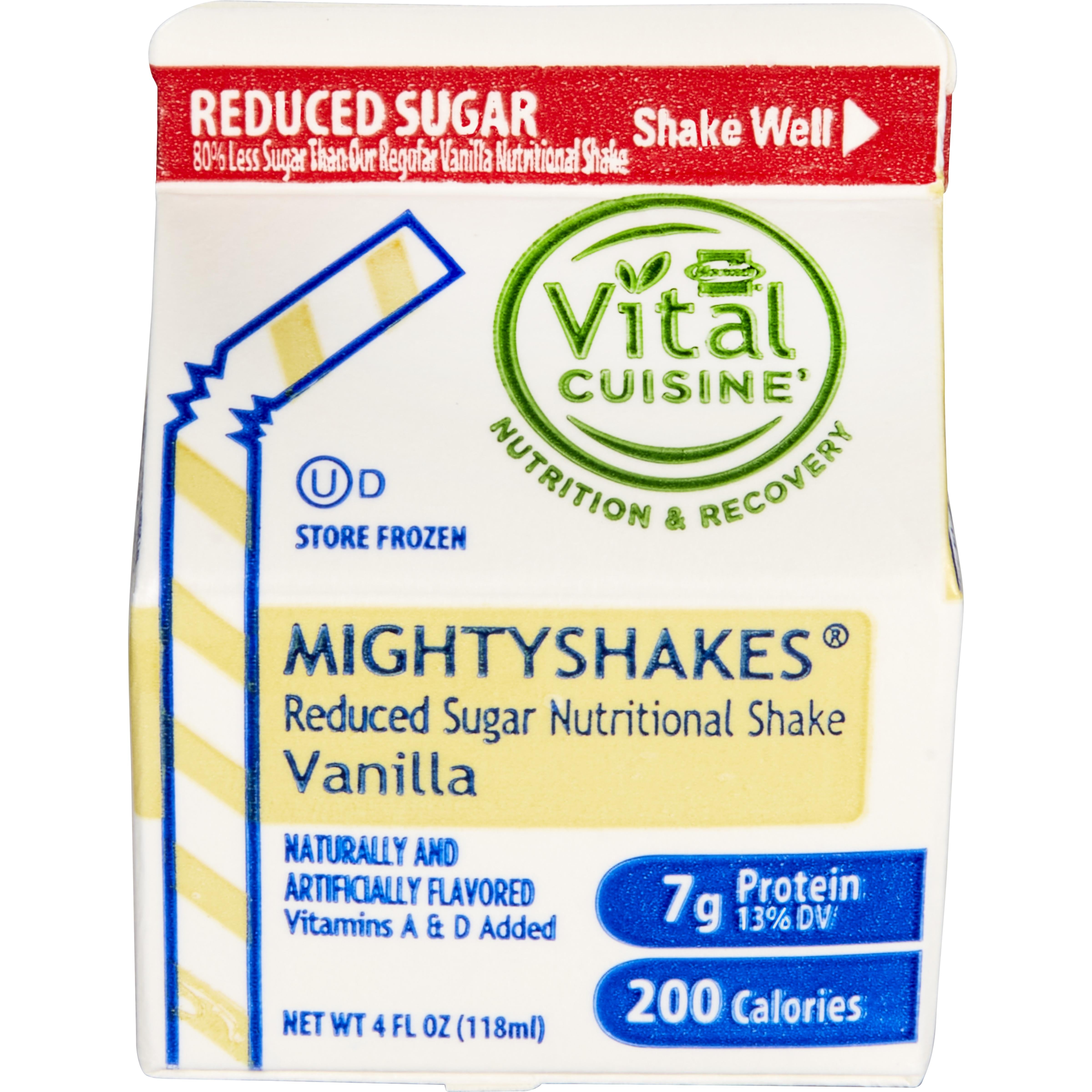 Mighty Shake Vanilla No Sugar Added