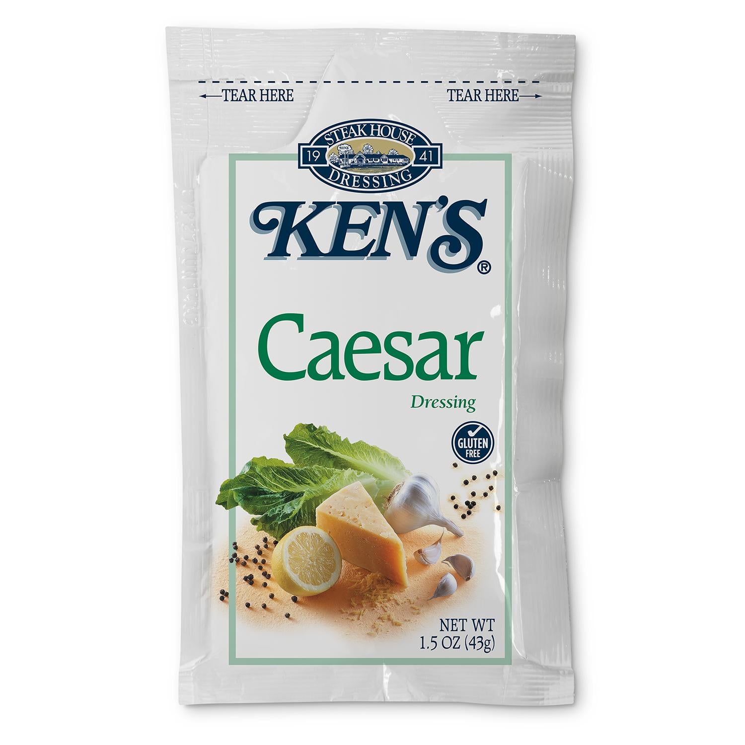 * Caesar Dressing Packets
