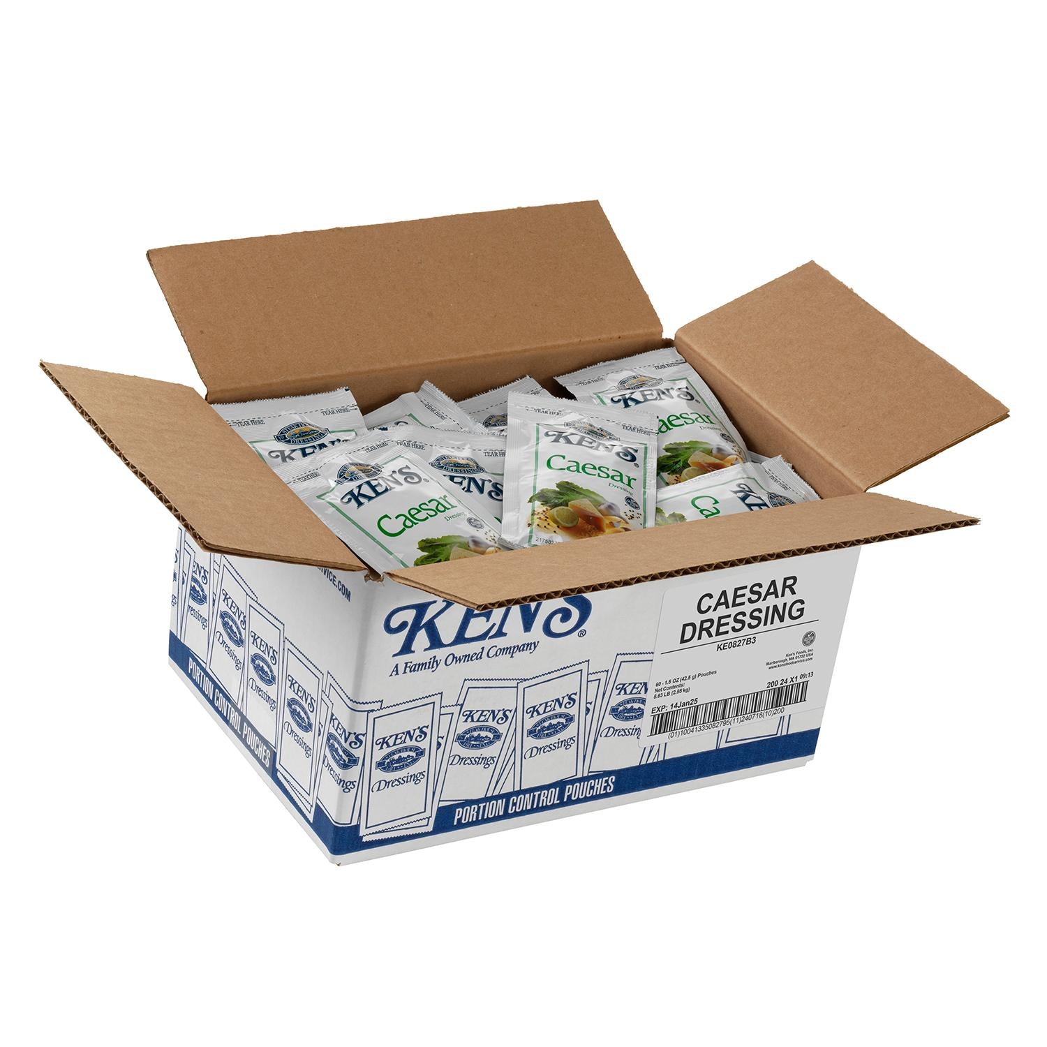 * Caesar Dressing Packets