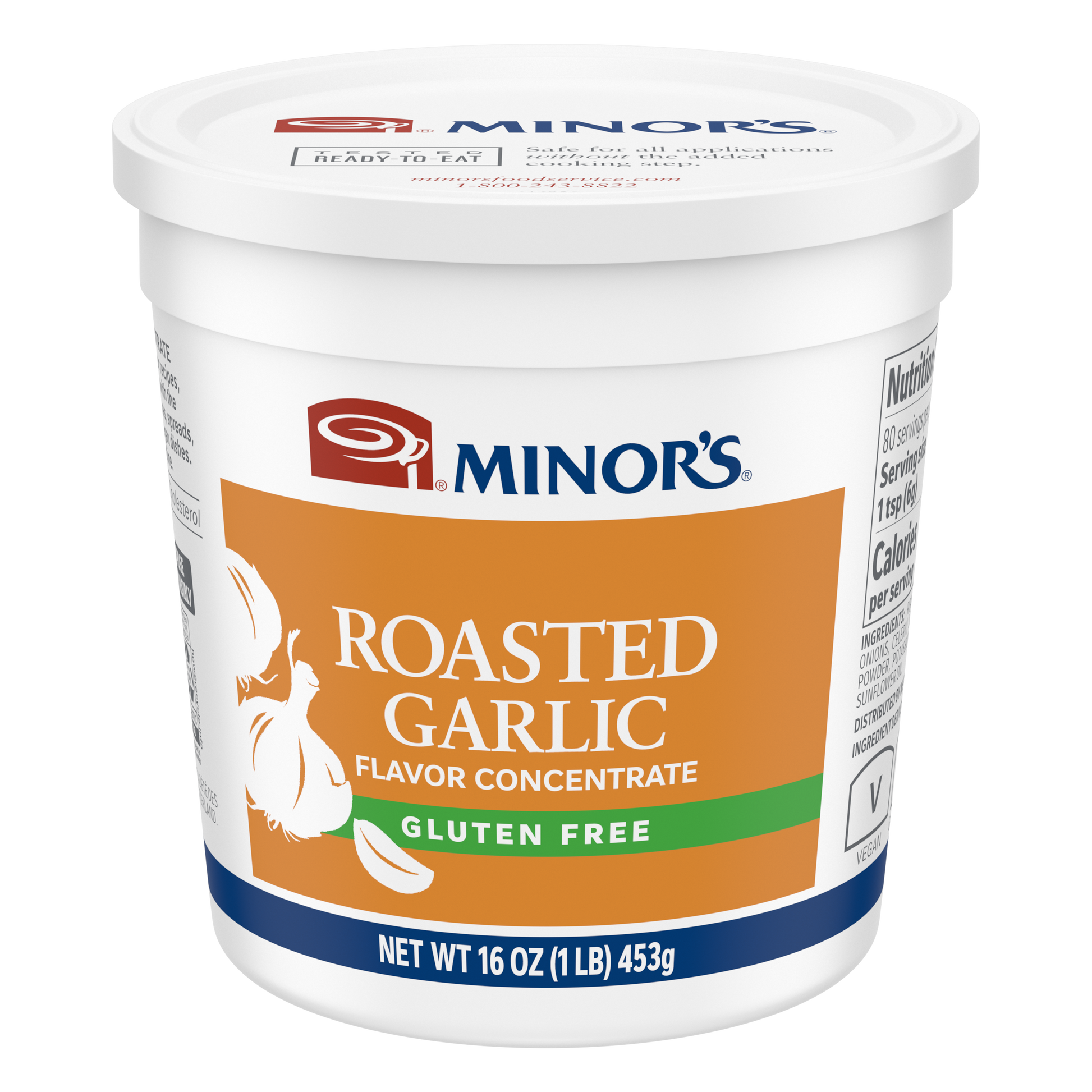 * Roasted Garlic Base Gluten Free