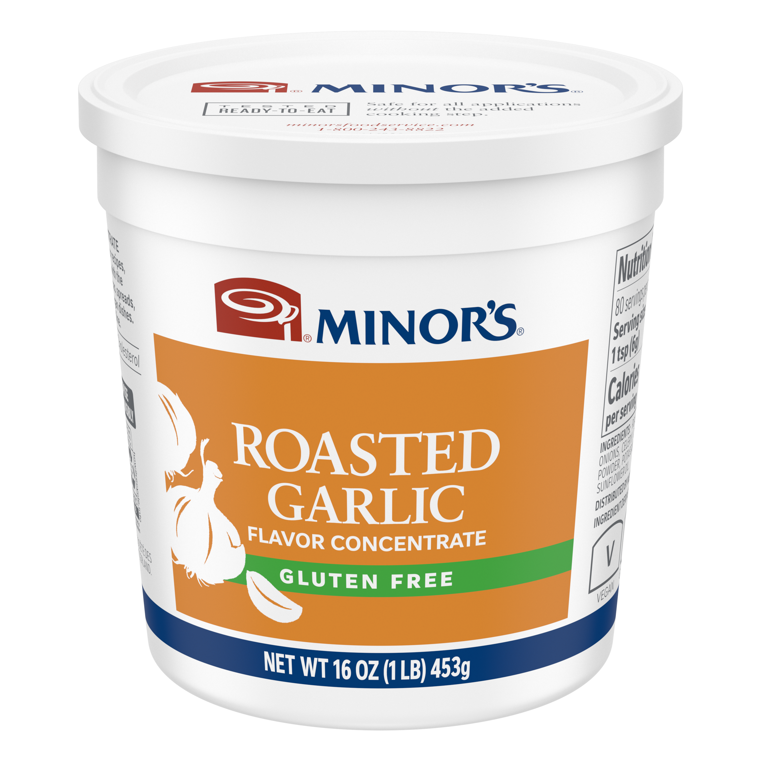 * Roasted Garlic Base Gluten Free