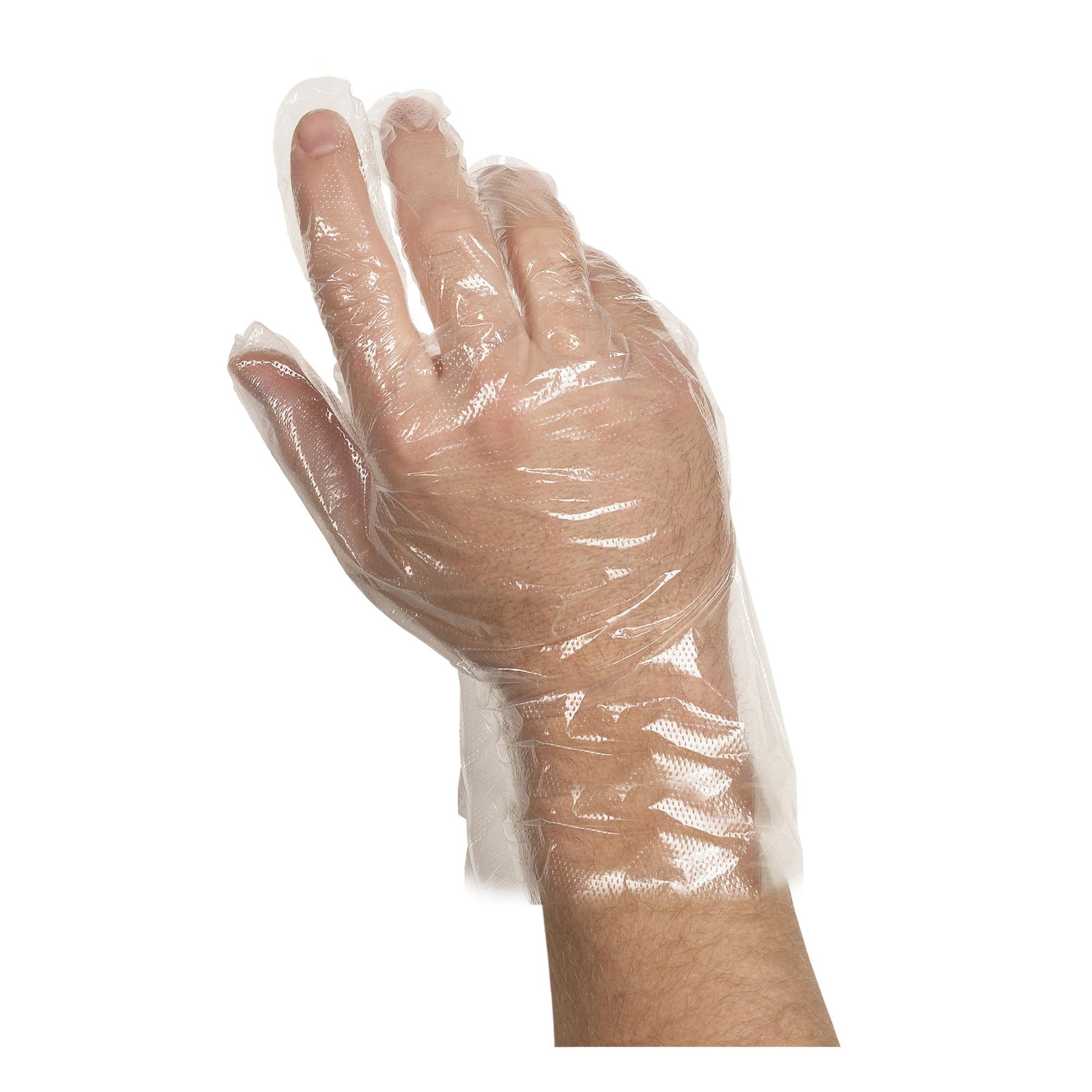Gloves Poly Embossed