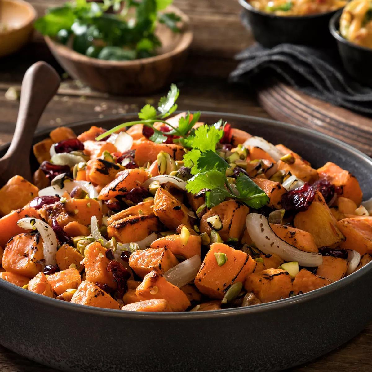* Roasted Sweet Potatoes