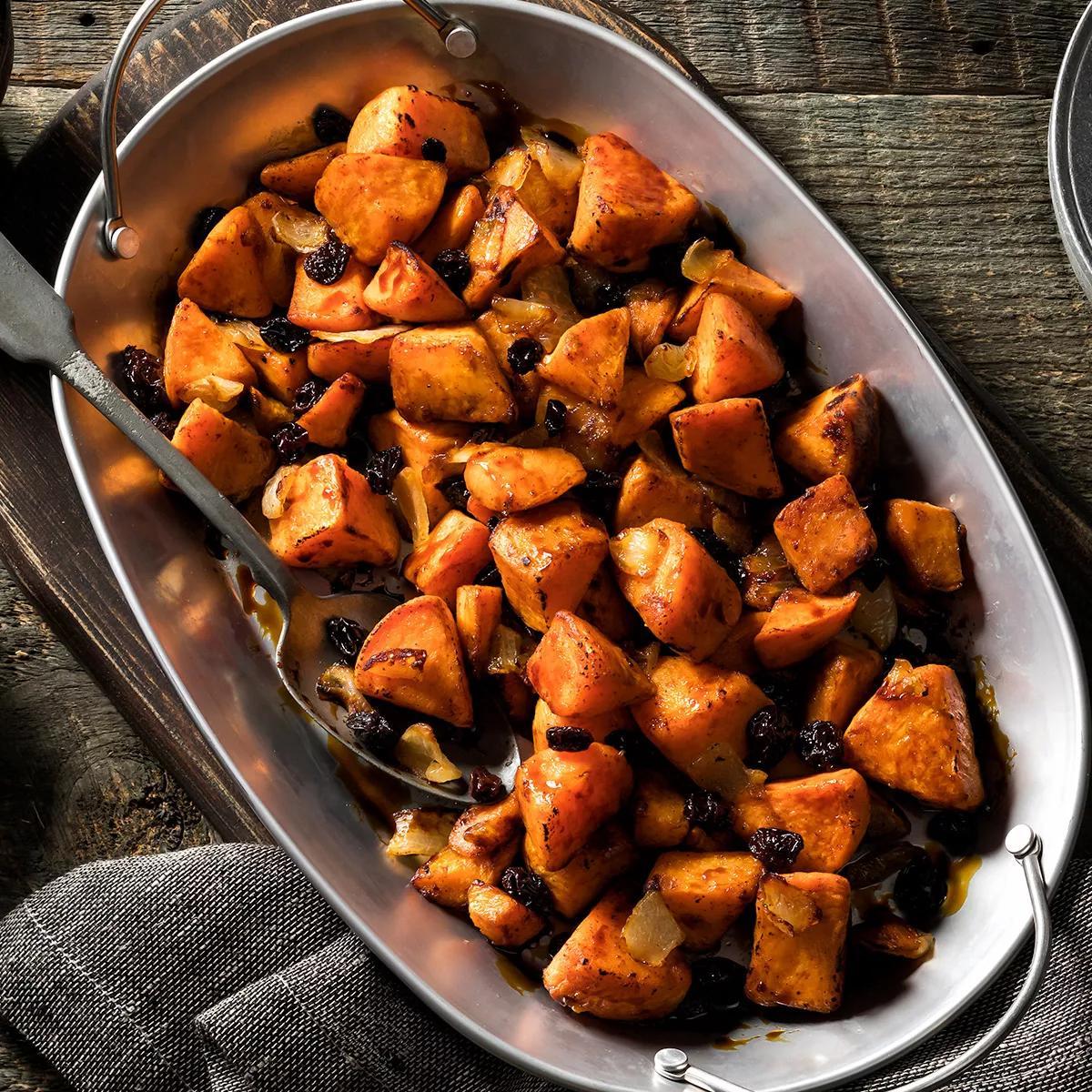 * Roasted Sweet Potatoes