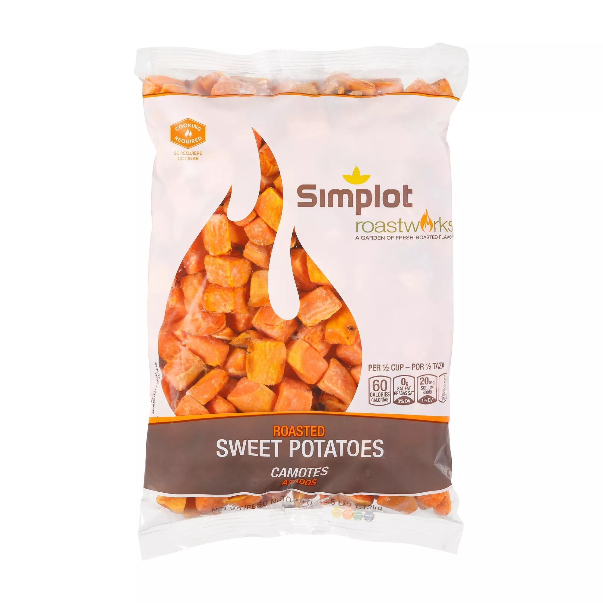 * Roasted Sweet Potatoes