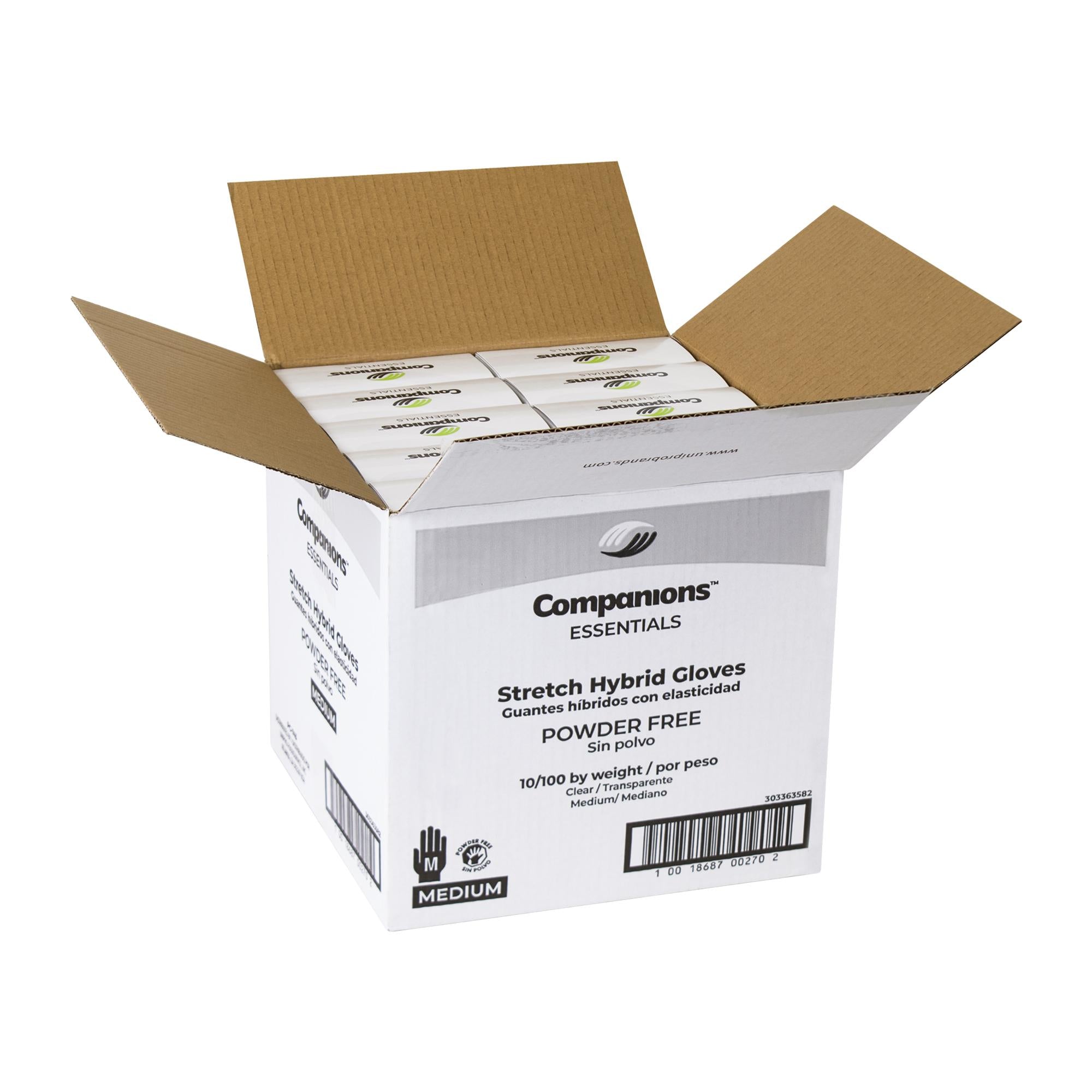 * Gloves Clear Stretch Medium