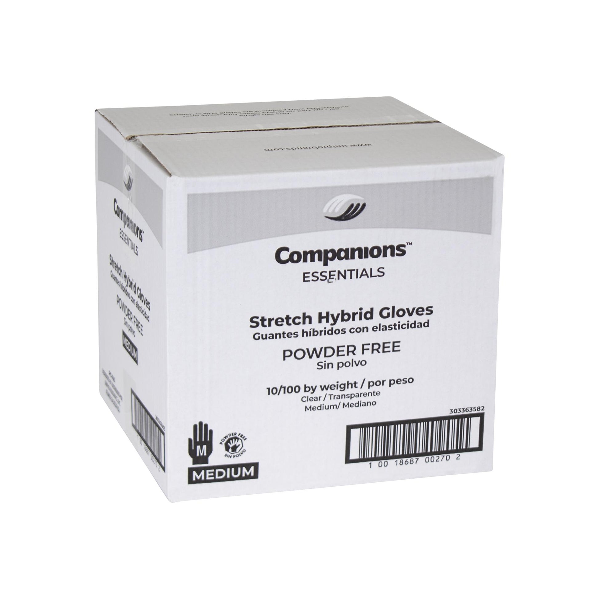 * Gloves Clear Stretch Medium