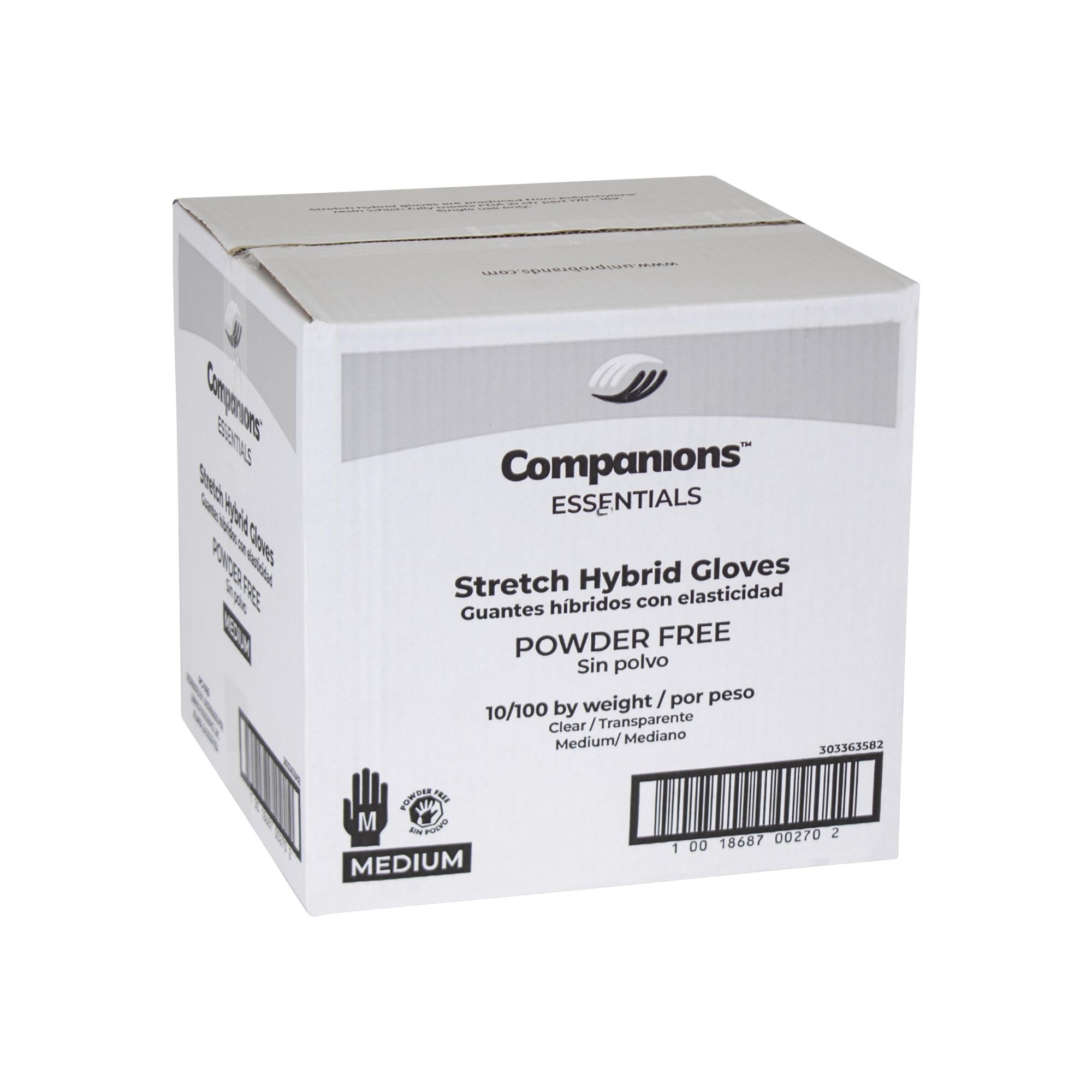 * Gloves Clear Stretch Medium