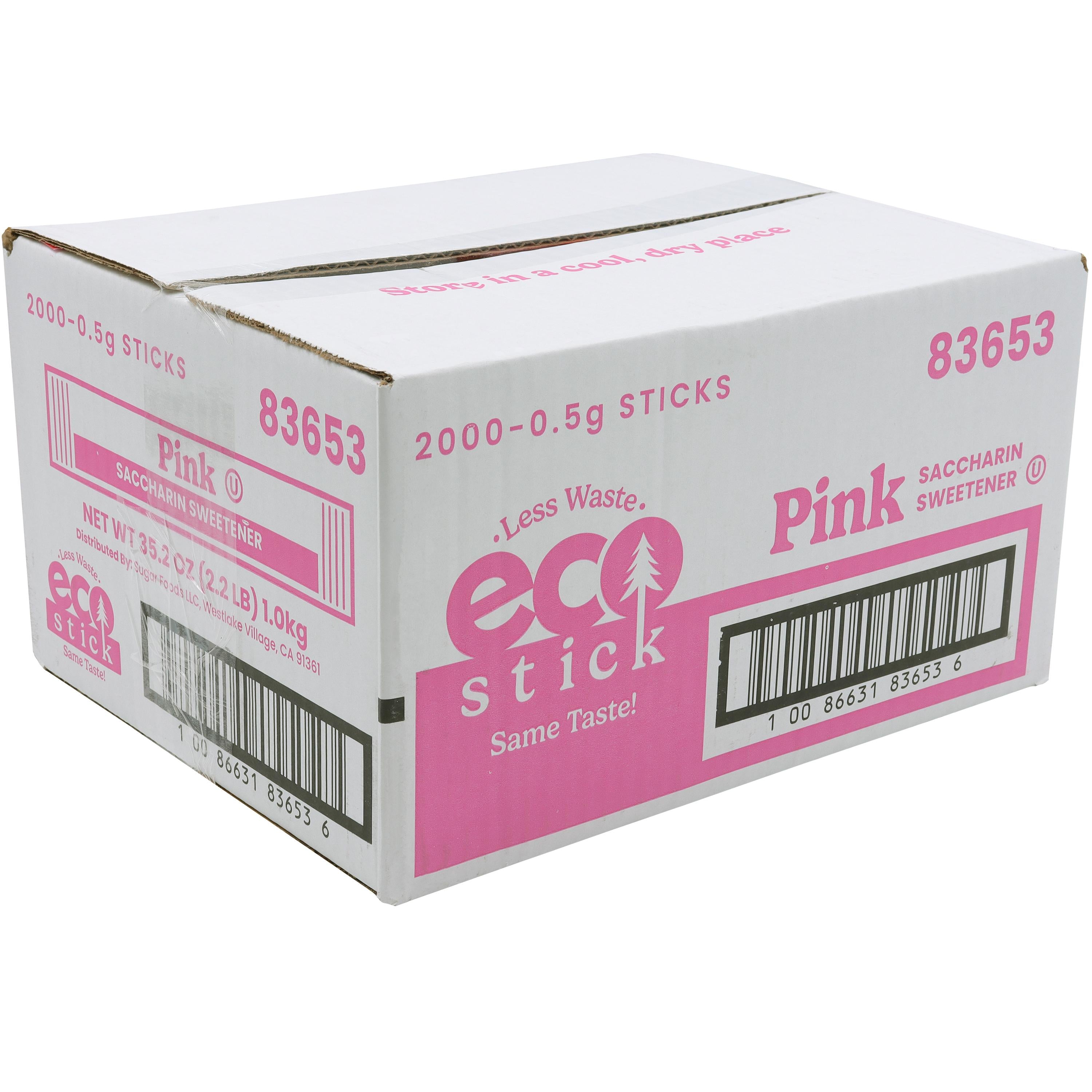 Sugar Substitute Pink Stick