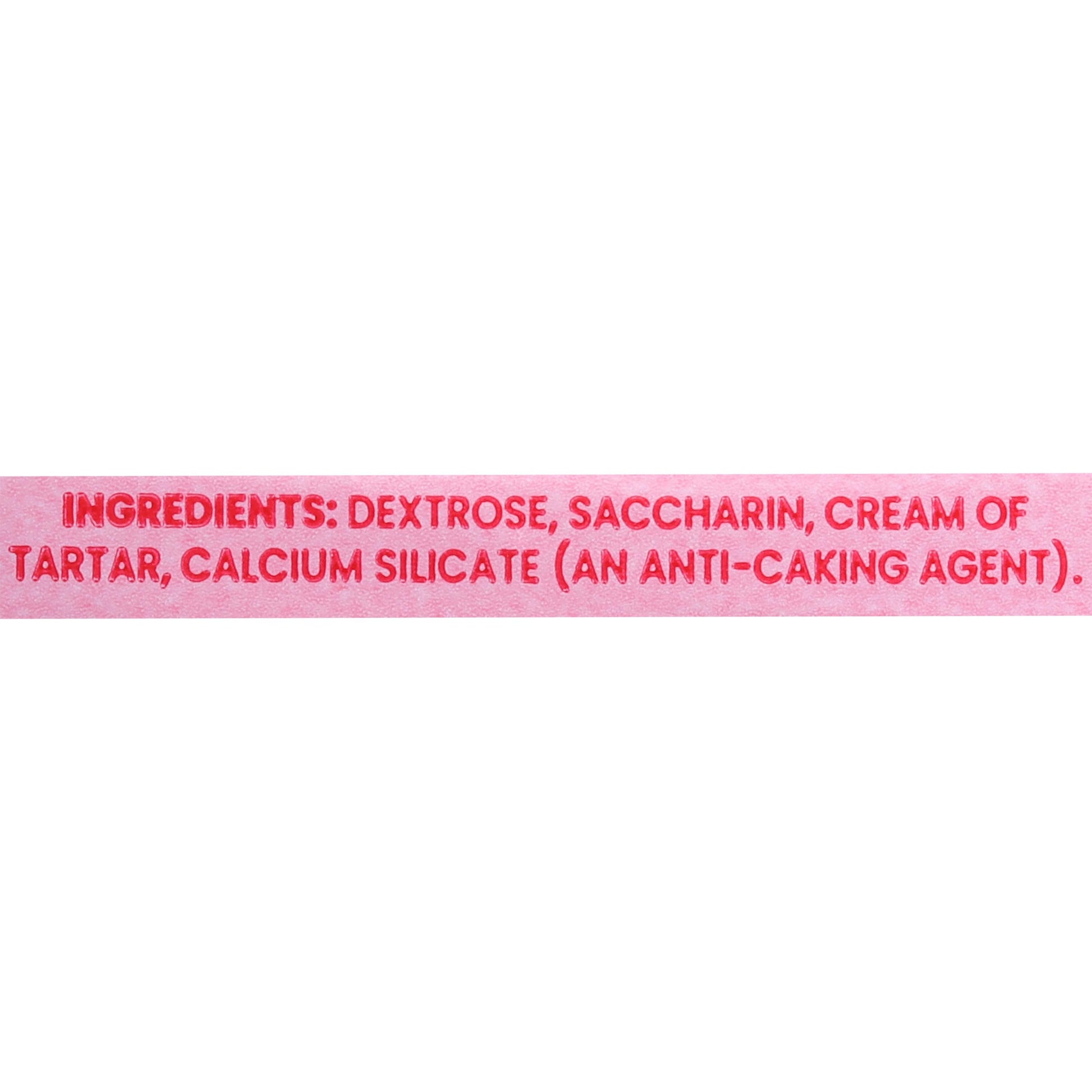 Sugar Substitute Pink Stick