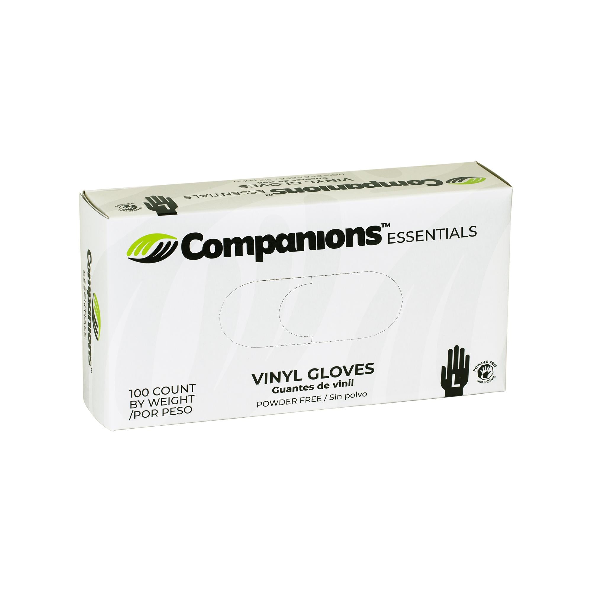 * Gloves Vinyl Powder Free Large