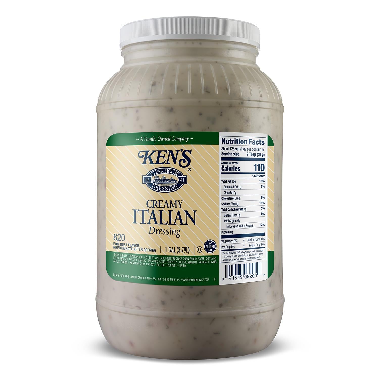 * Creamy Italian Dressing