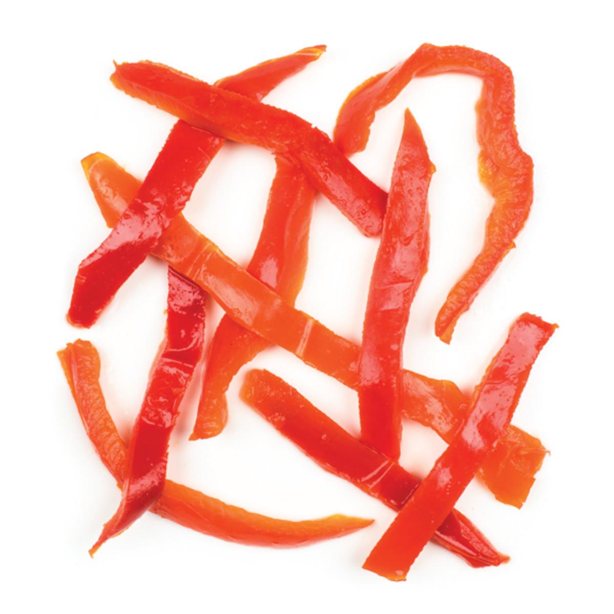 * Roasted Red Pepper Strips