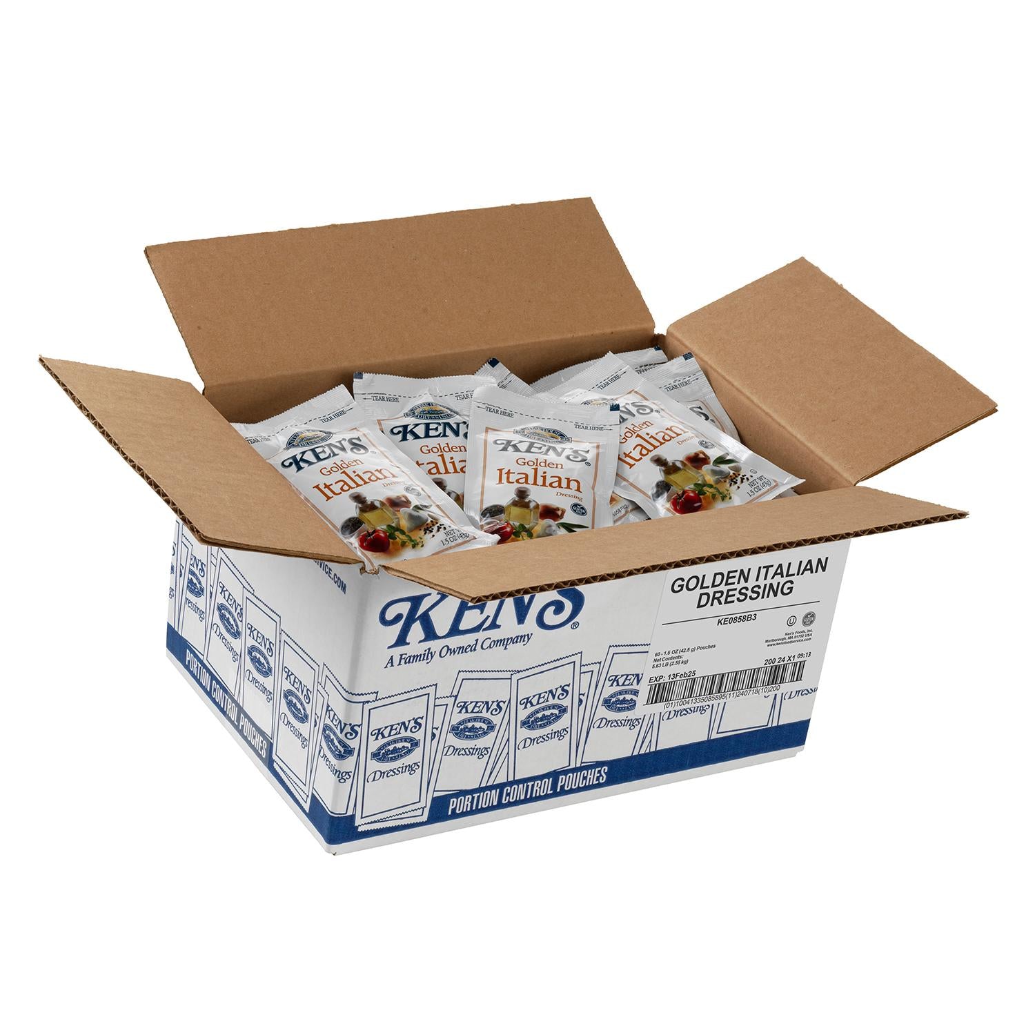 * Golden Italian Dressing Packets
