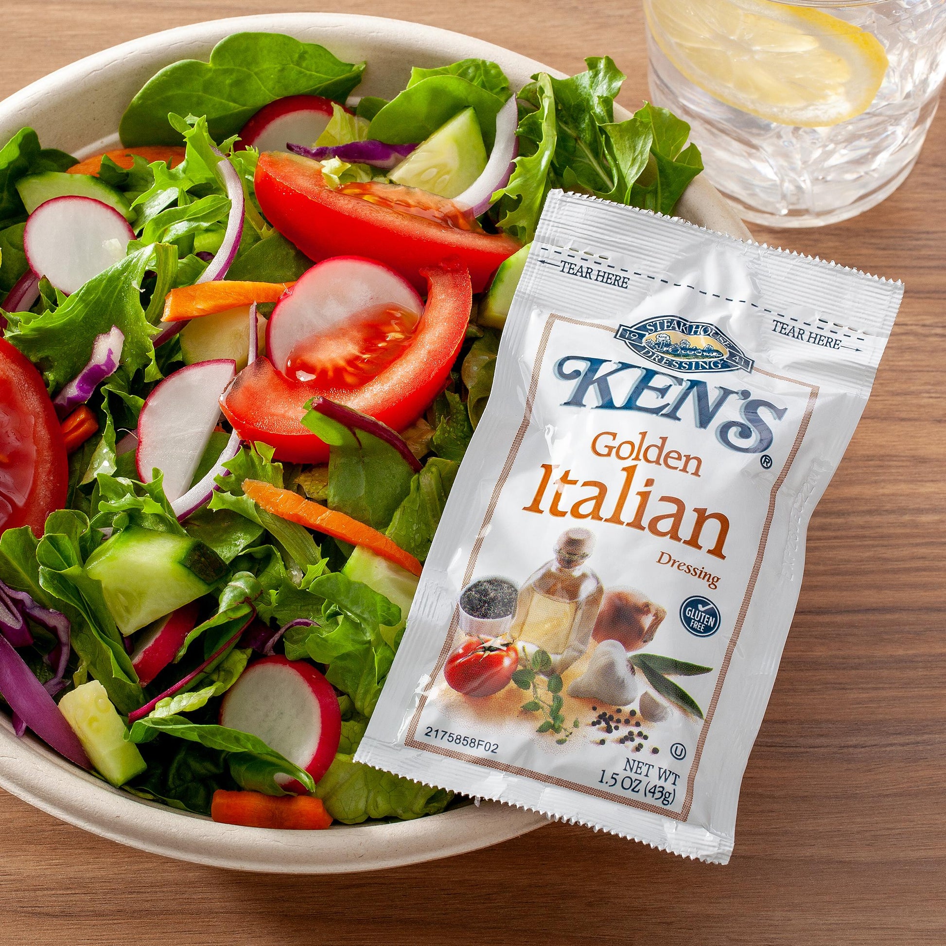 * Golden Italian Dressing Packets