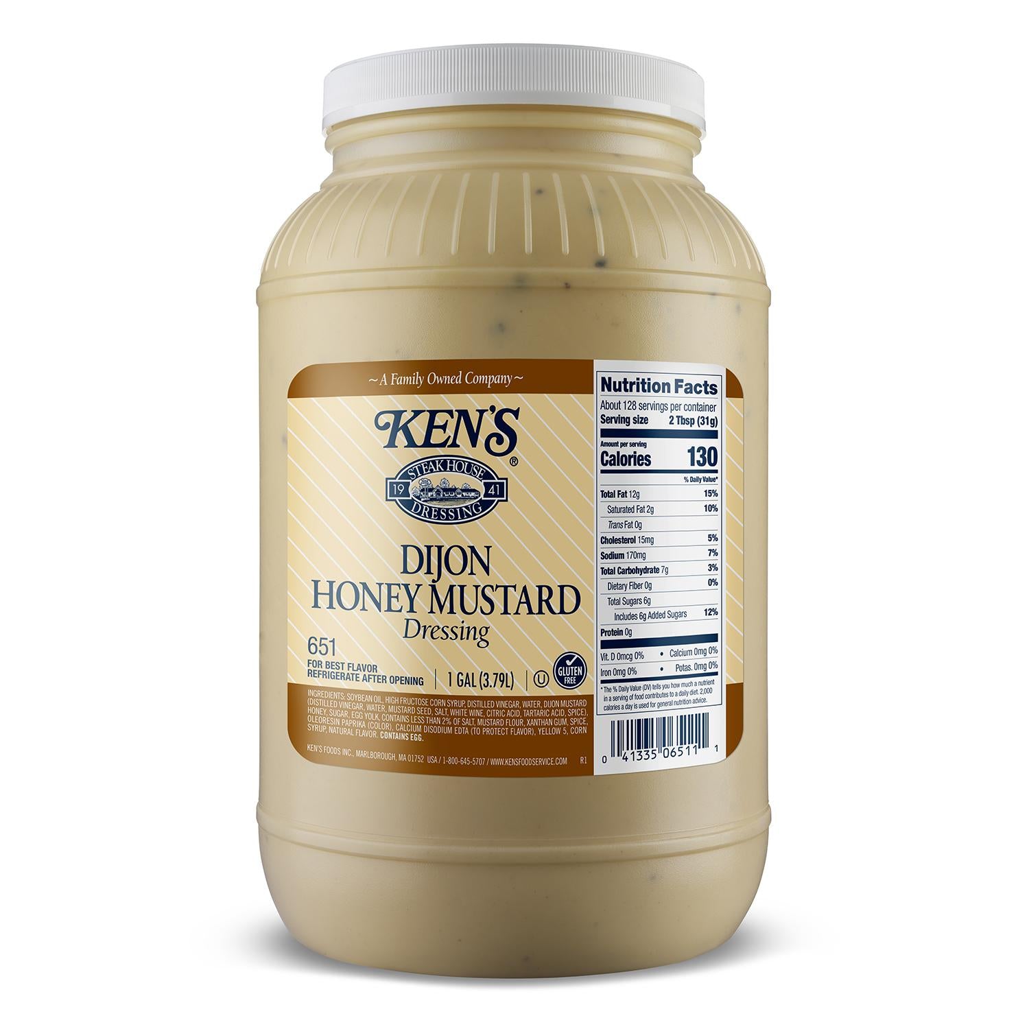 * Dijon Honey Mustard Dressing