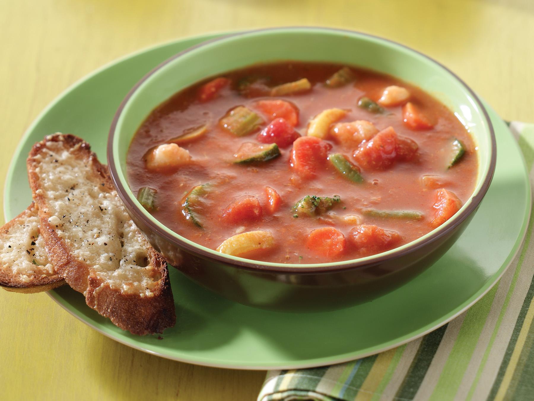 Tomato Garden Vegetable Soup