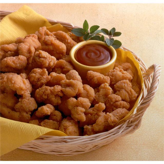 Cooked Boneless Popcorn Chicken