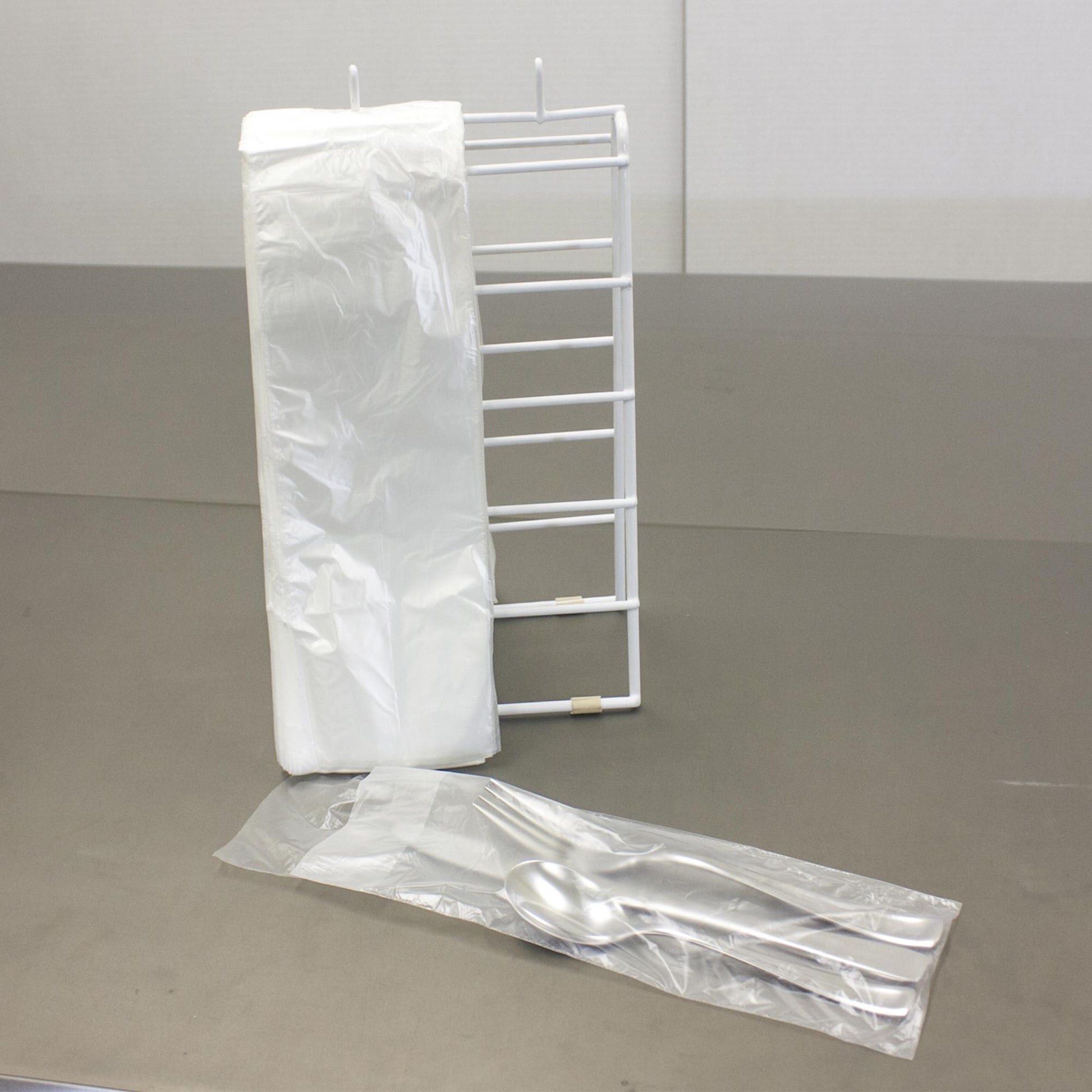 3.5x10 Plastic Silverware Bag