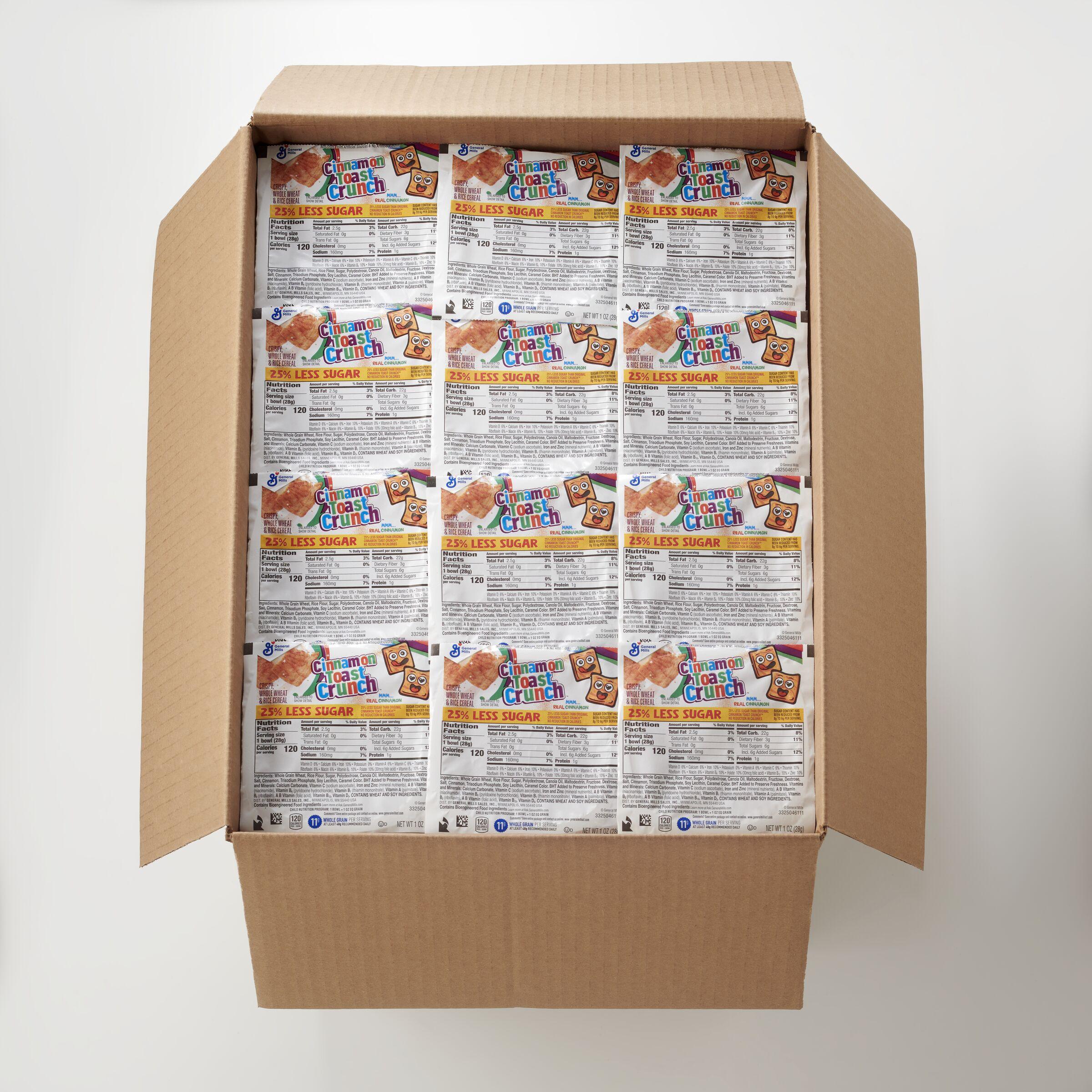 Cinnamon Toast Crunch Less Sugar Single Serve