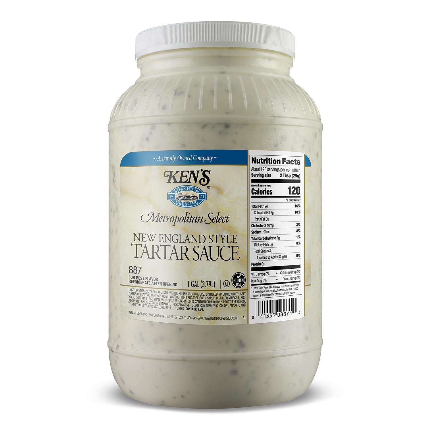 * New England Style Tartar Sauce
