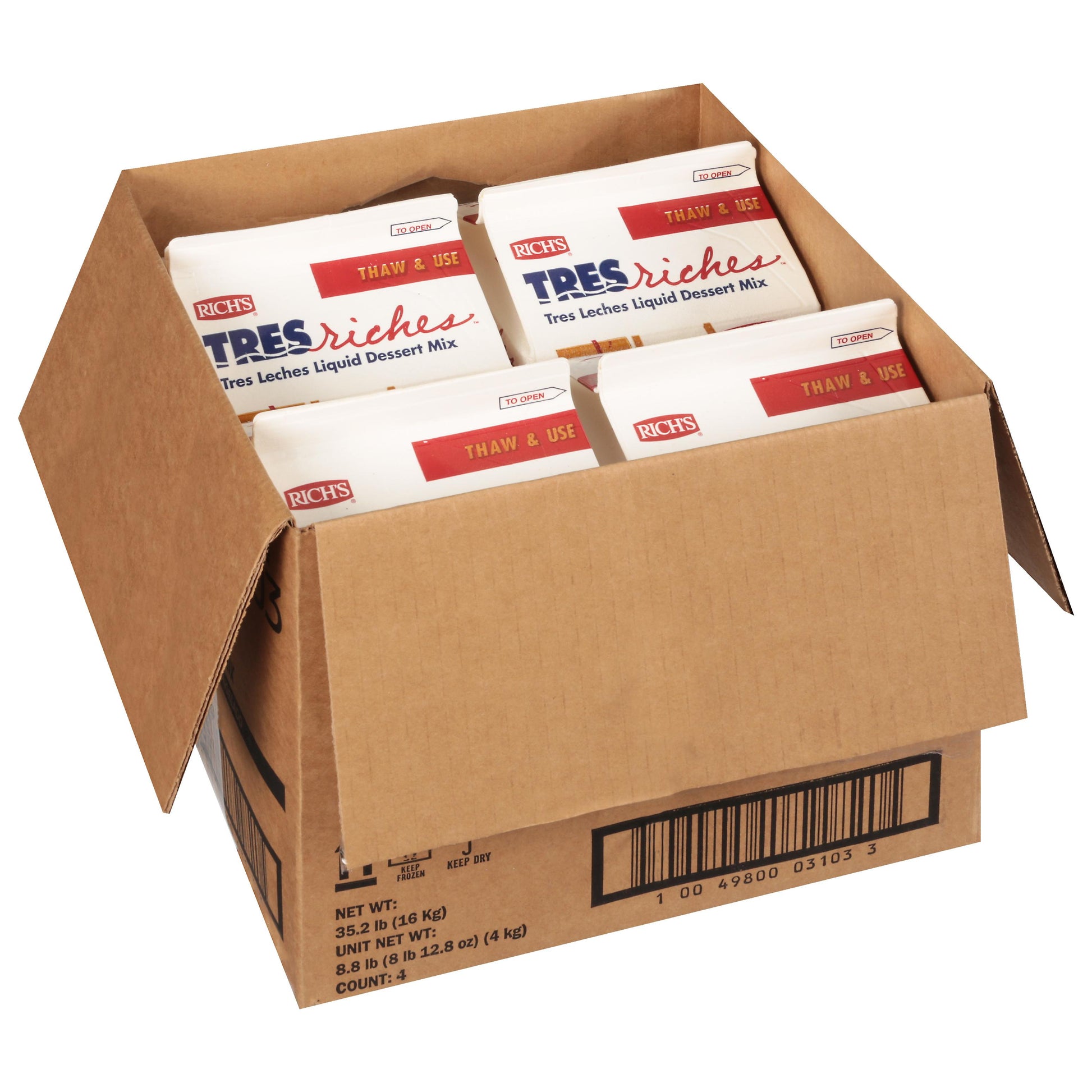 Tres Leches Liquid Dessert Mix