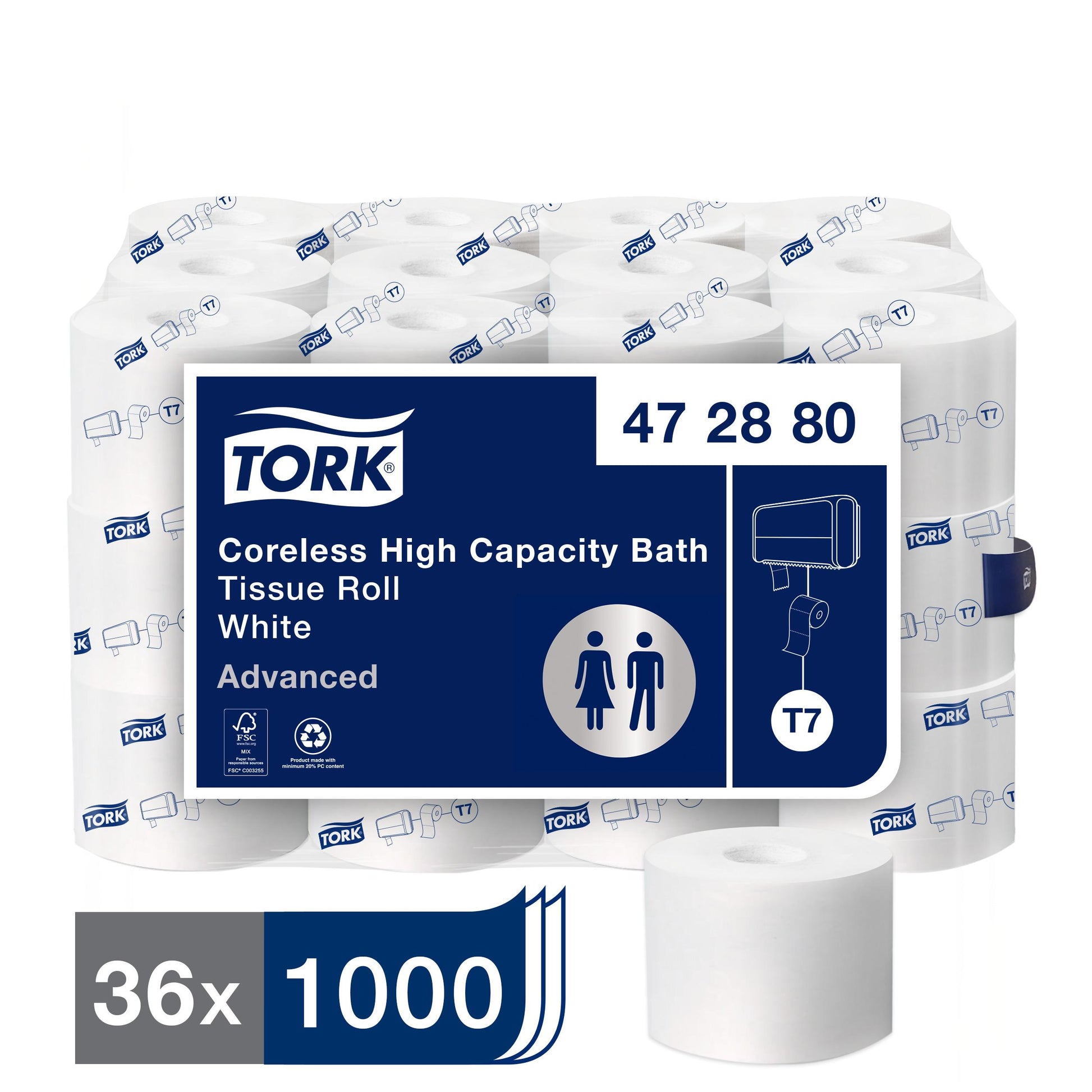 * High Capacity Toilet Tissue
