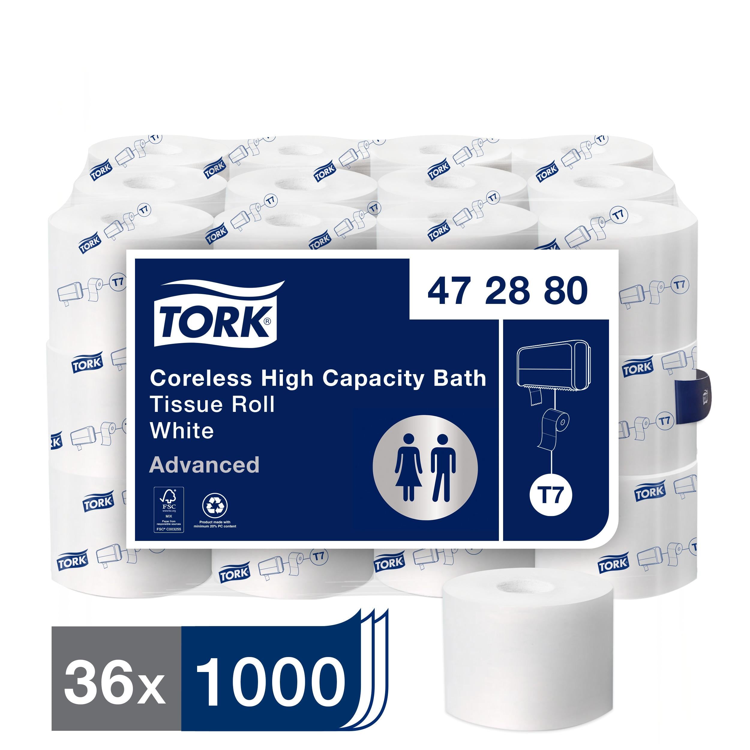 * High Capacity Toilet Tissue