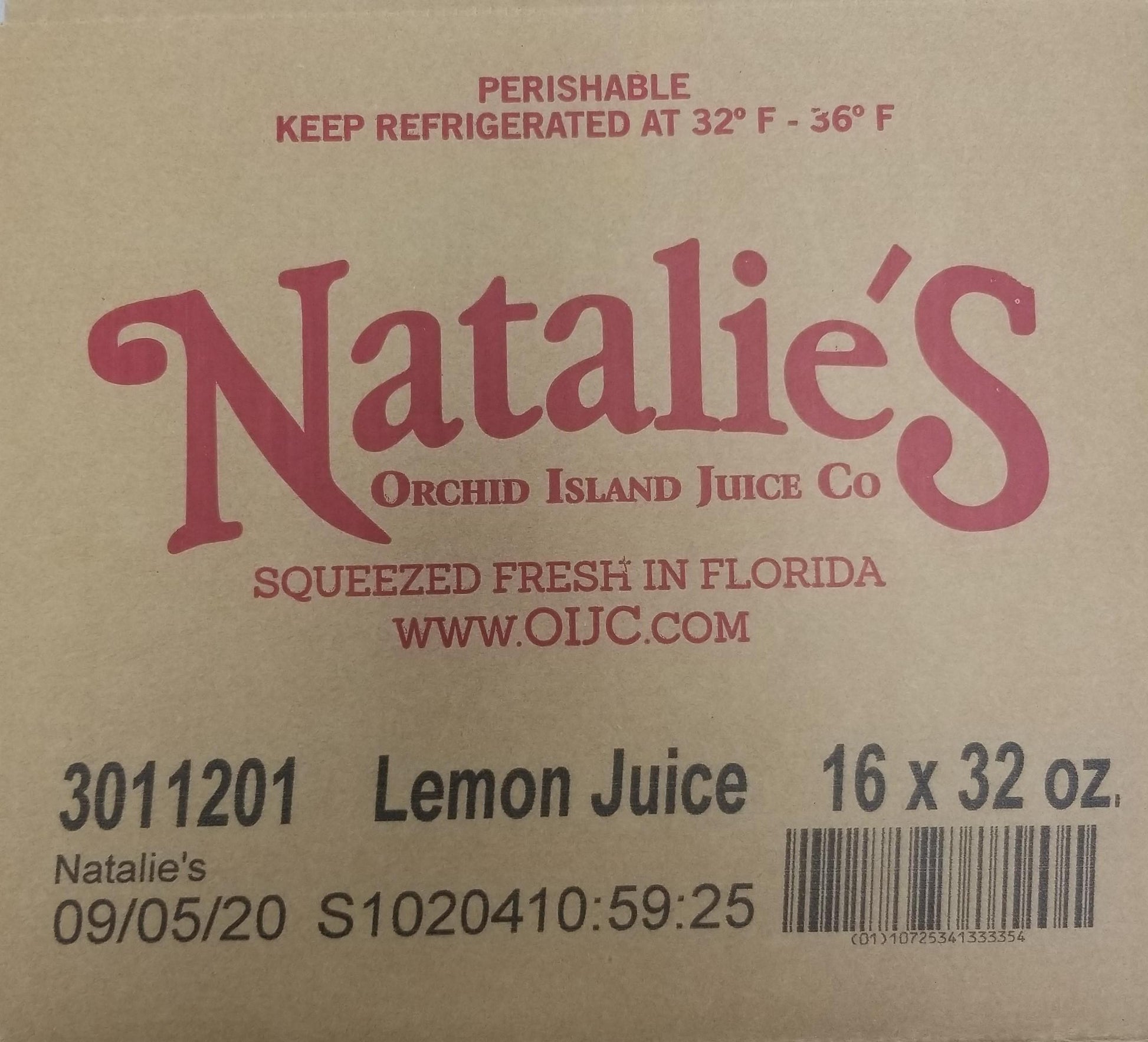 Fresh Squeezed Lemon Juice 32oz