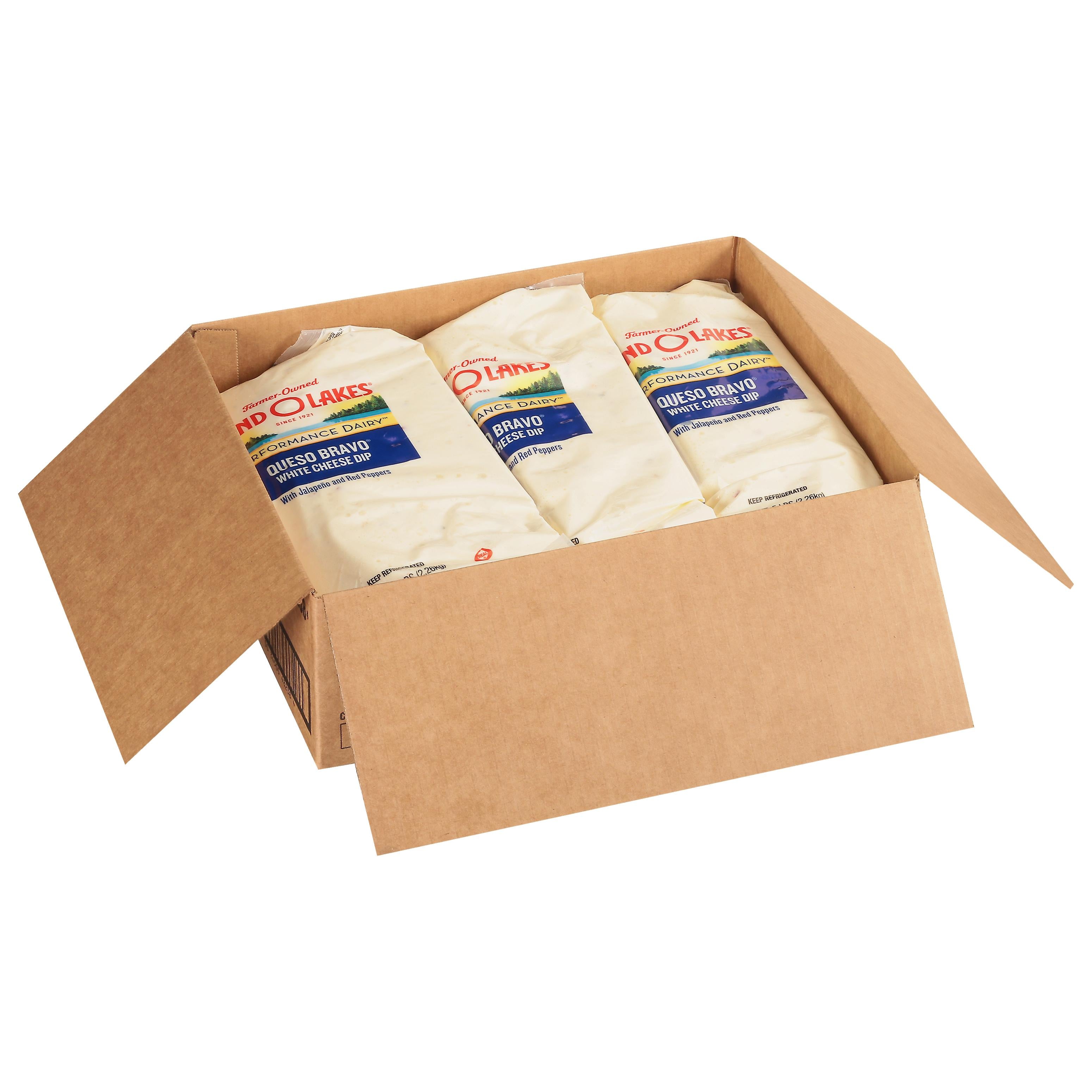 Queso Bravo White Cheese Dip With Jalapenos